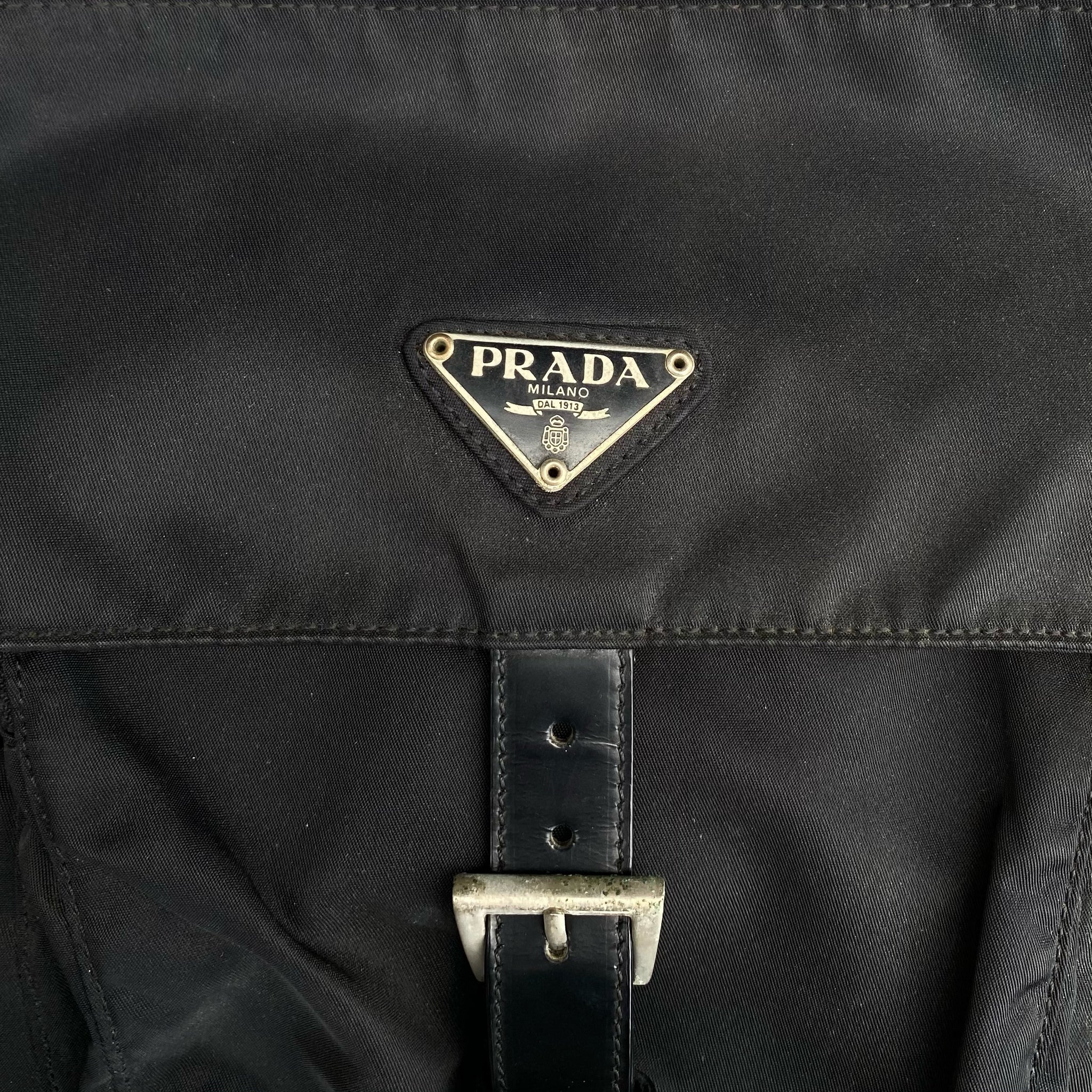 Prada Black Messenger Bag