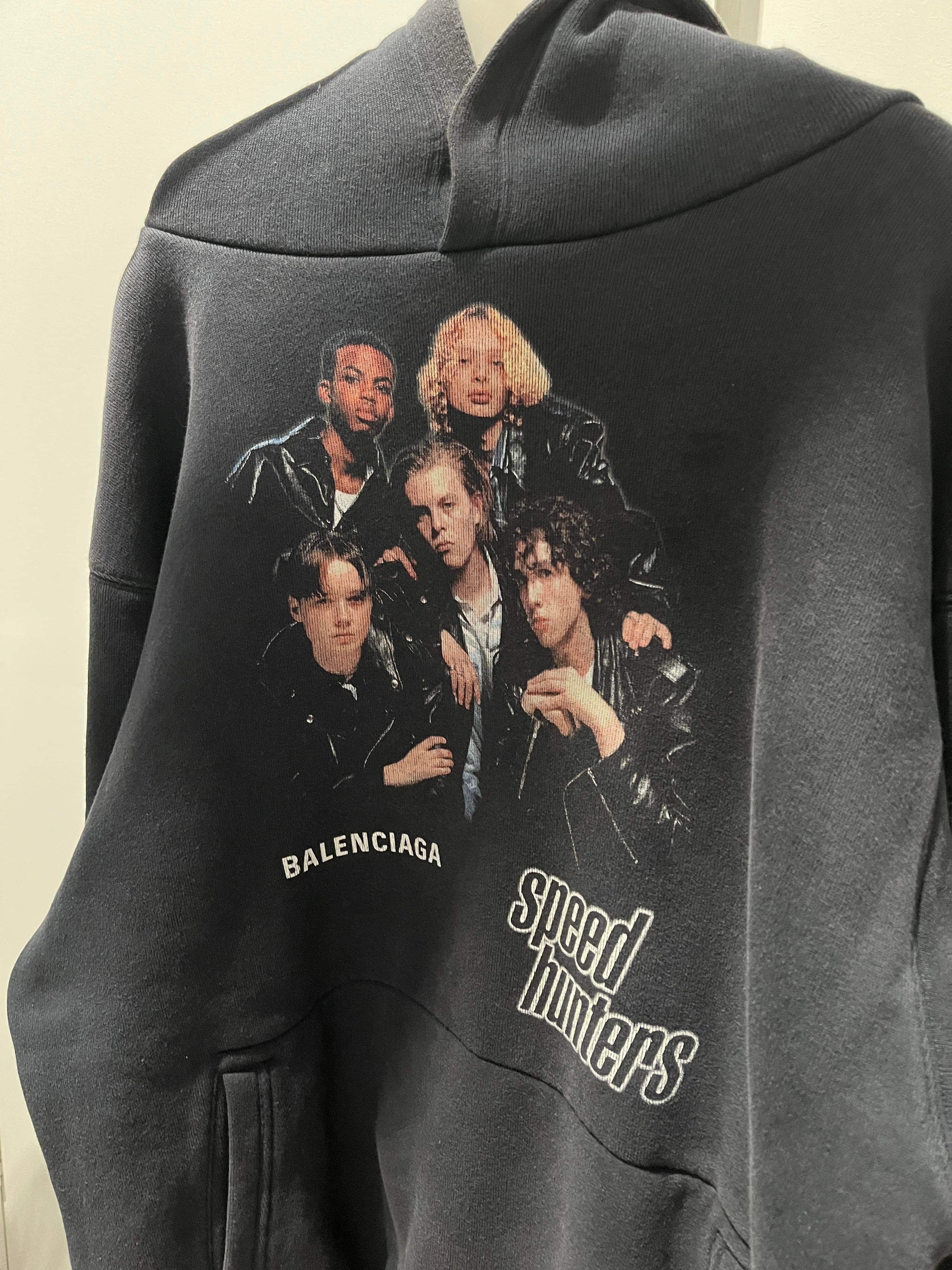 to Skilt Se tilbage Balenciaga Speed Hunters Hoodie (Fits like L-XL) – Curated by Charbel