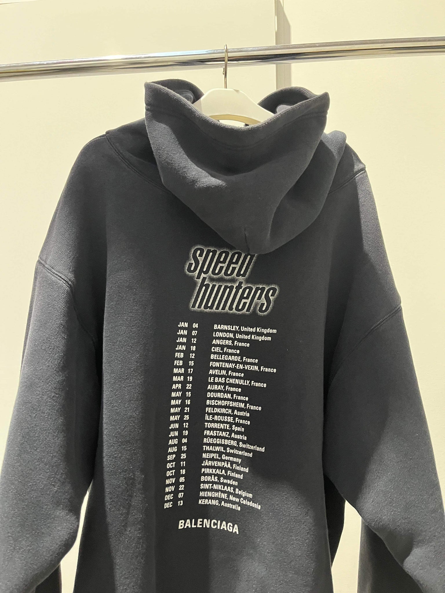 Balenciaga Speed Hunters Hoodie (Fits like L-XL)