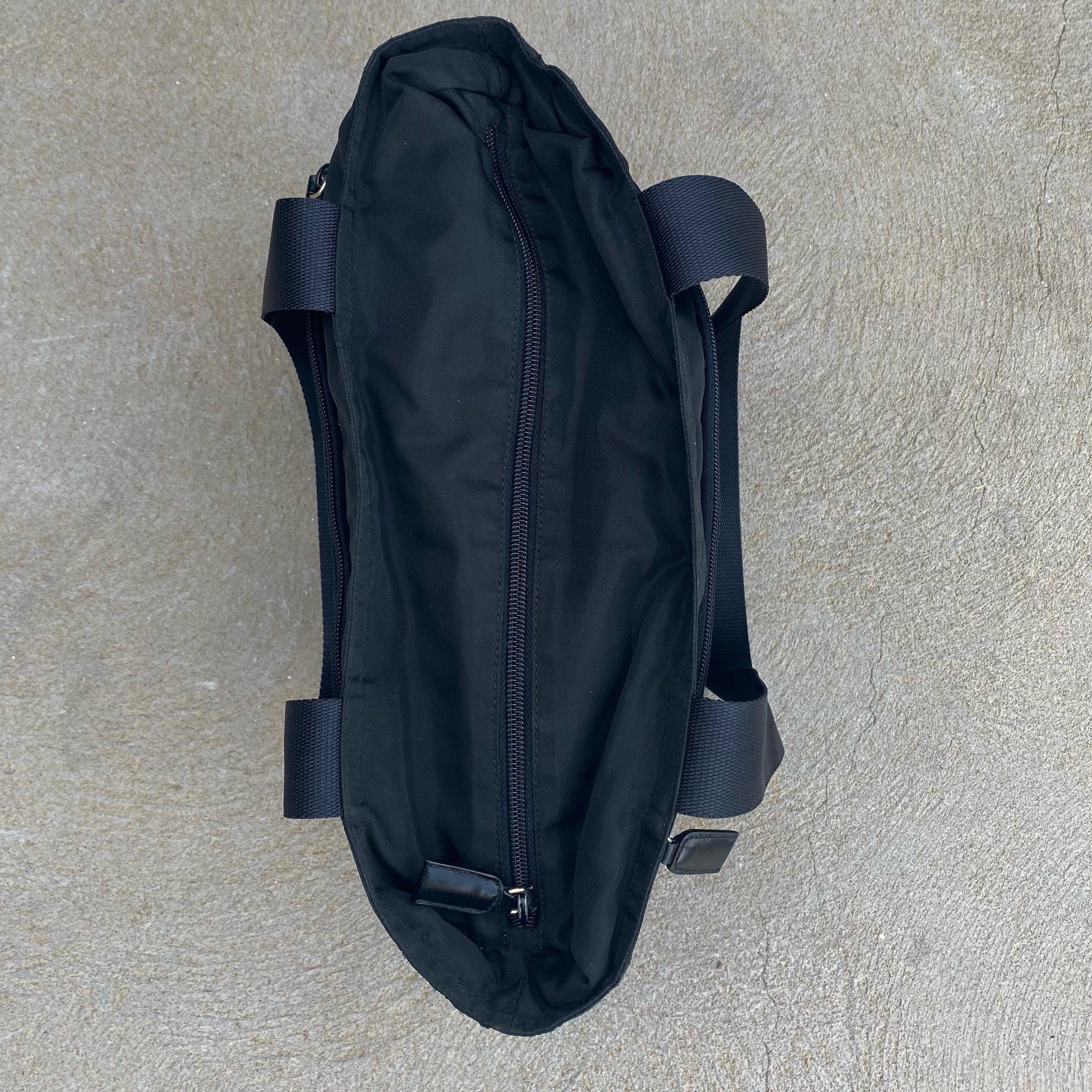 Prada Nylon Black Long Strap Shoulder Bag