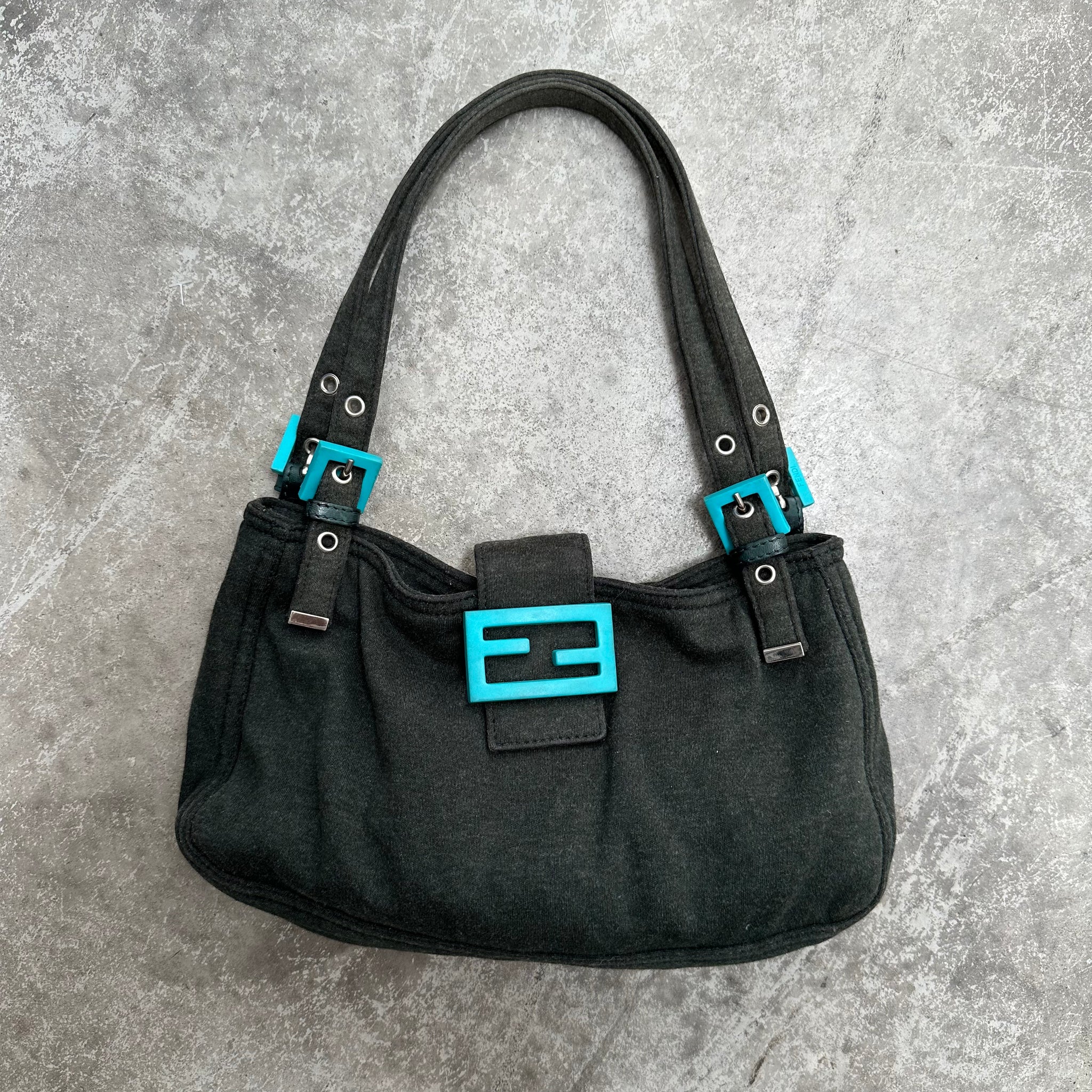 Fendi Double Strap Baguette Bag