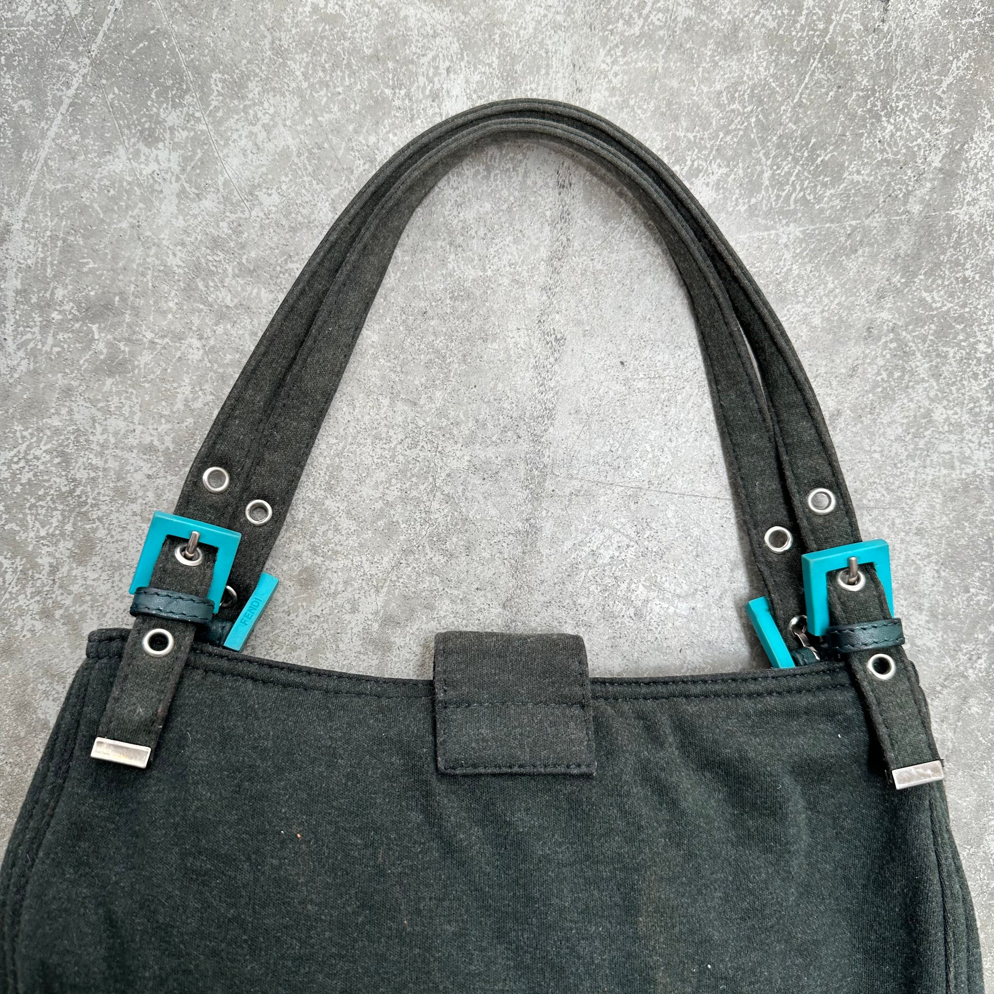 Fendi Double Strap Baguette Bag