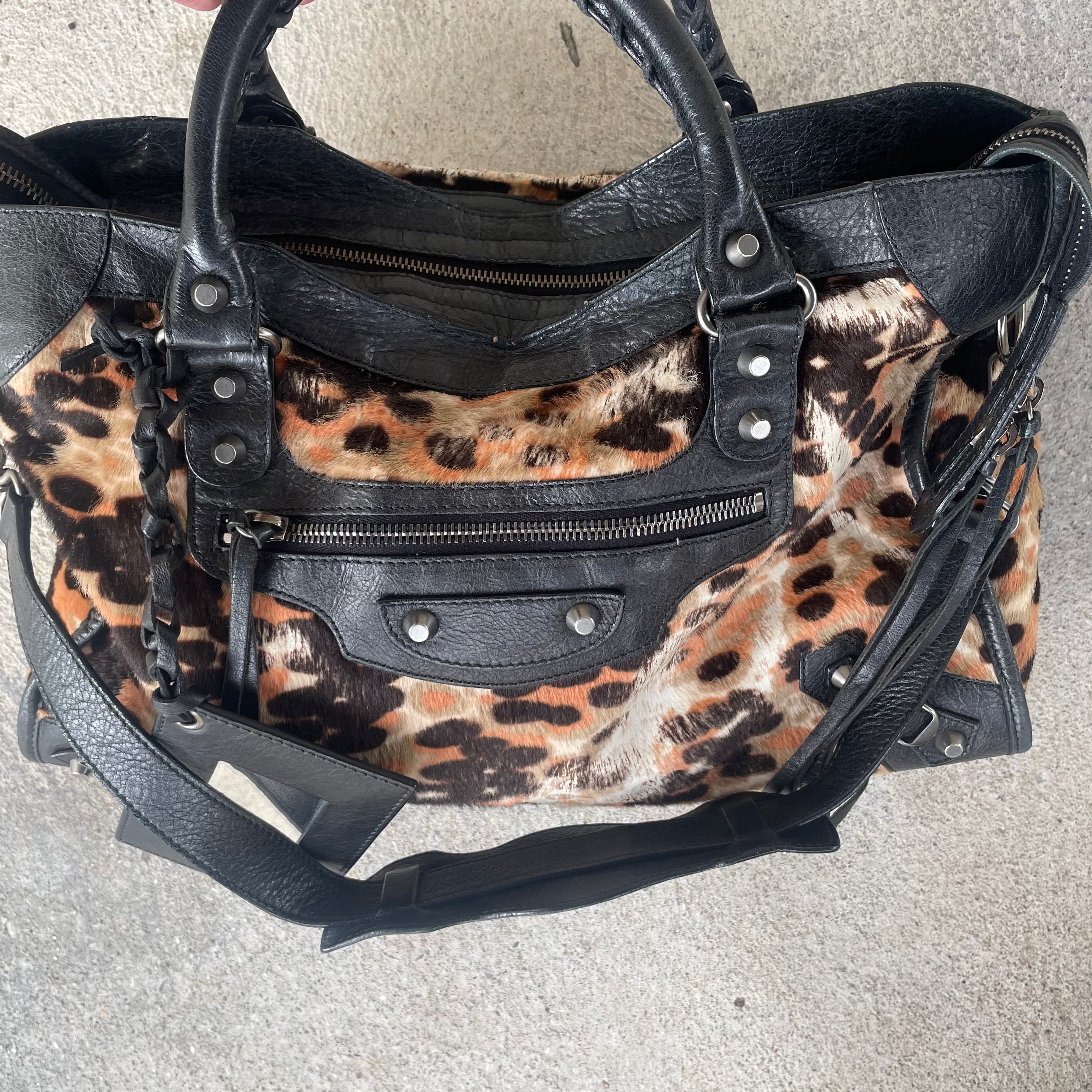 Balenciaga leopard deals city