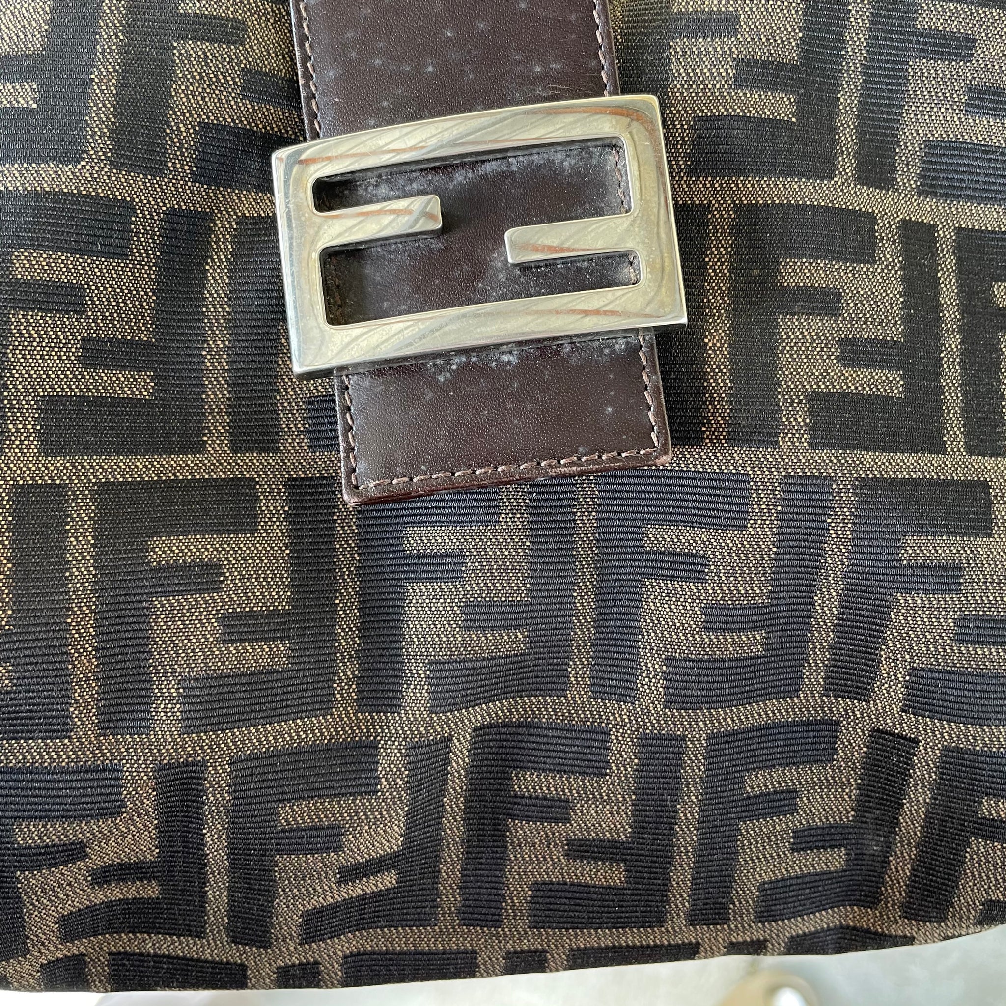 Fendi Baguette Logo Bag
