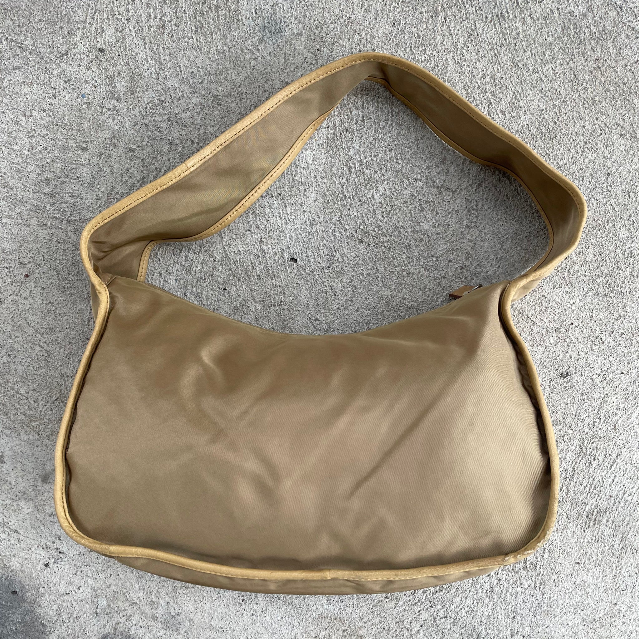 Prada Light Brown Hobo Bag
