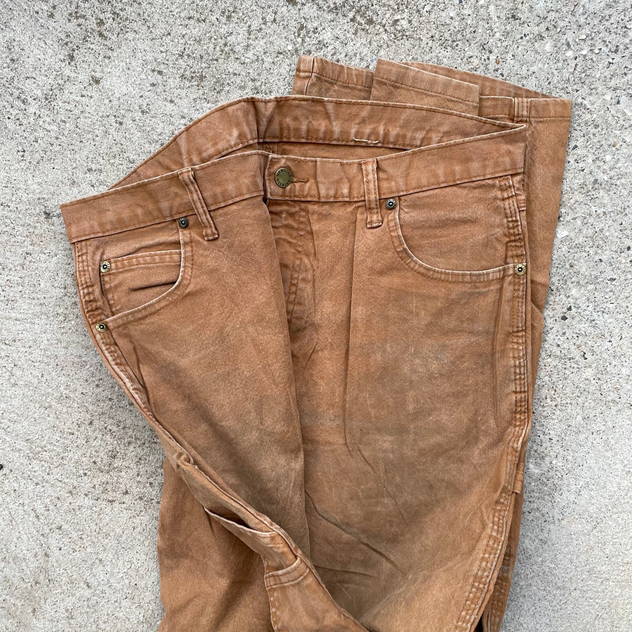 Dickies Vintage Light Brown Carpenter Pant 34 x 32