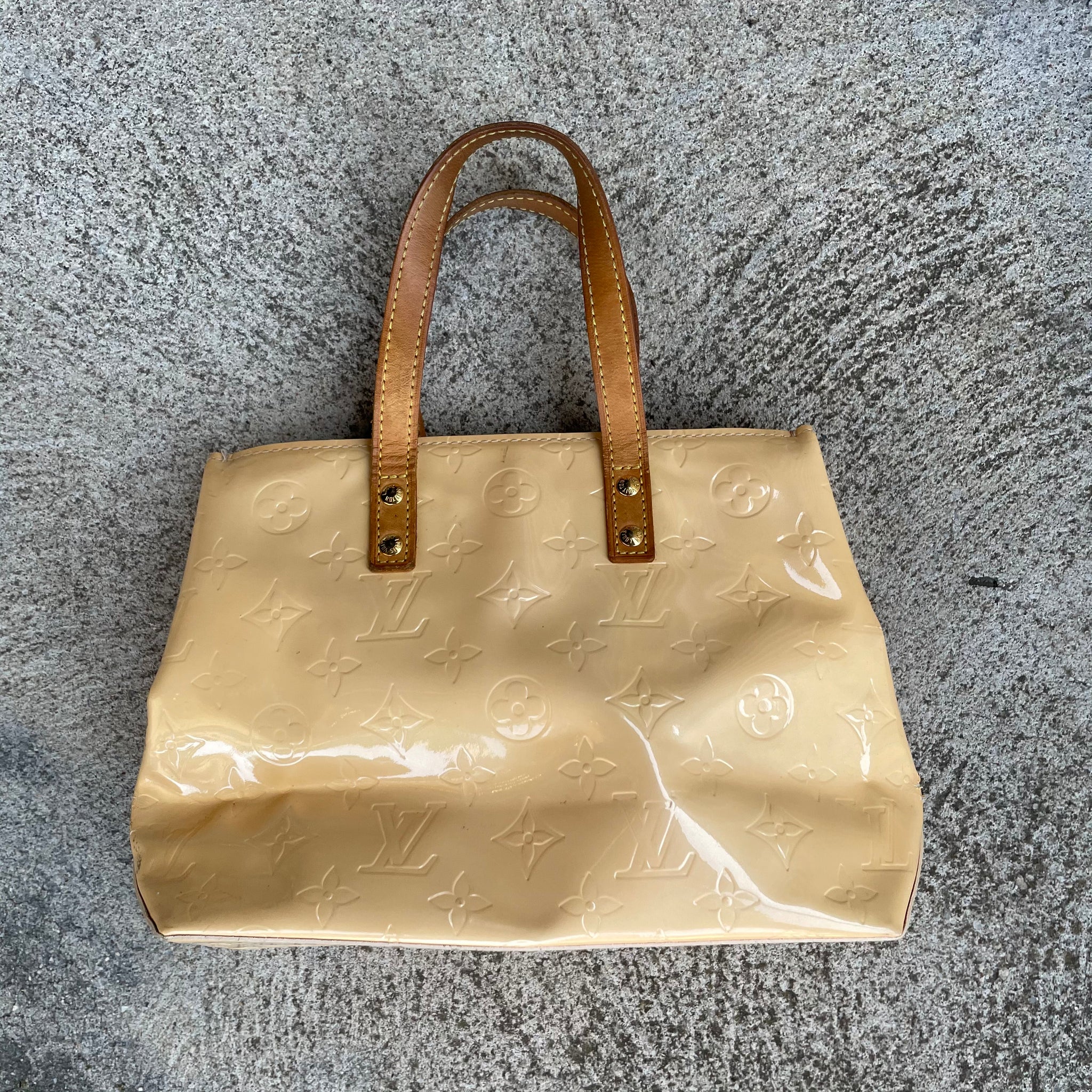 Louis Vuitton Vintage Vernis Reade PM Bag