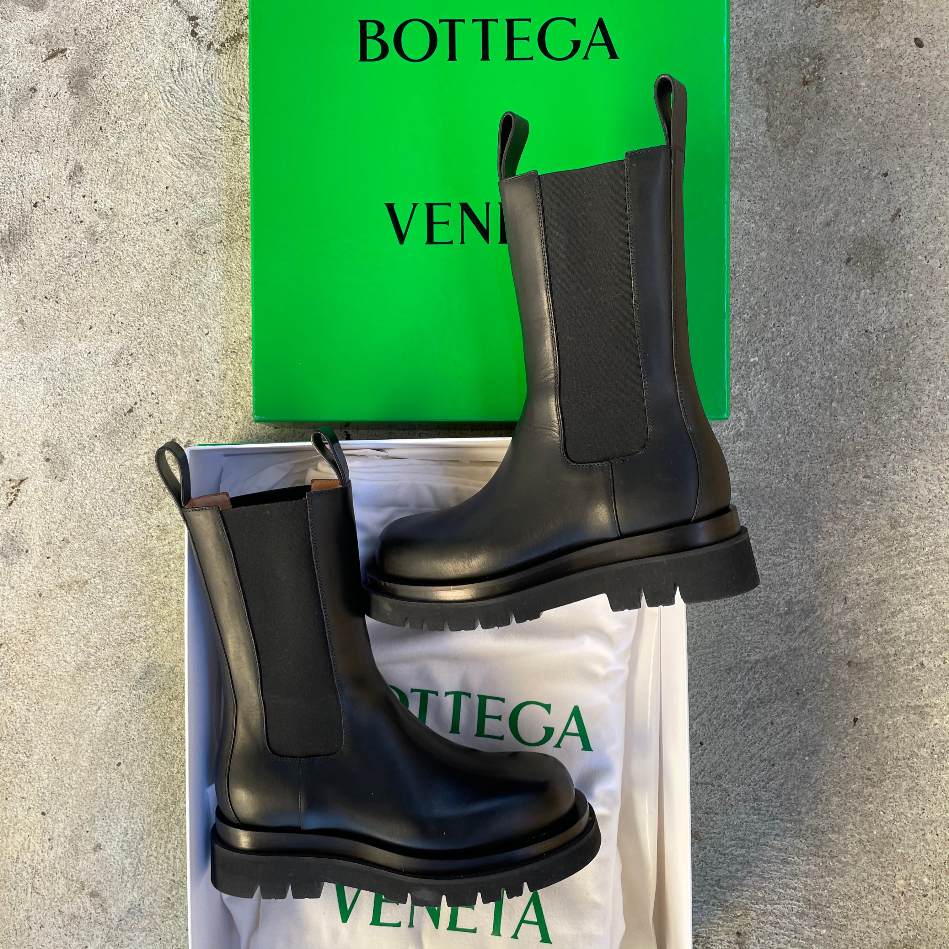 Bottega Veneta Lug Boot Size 38