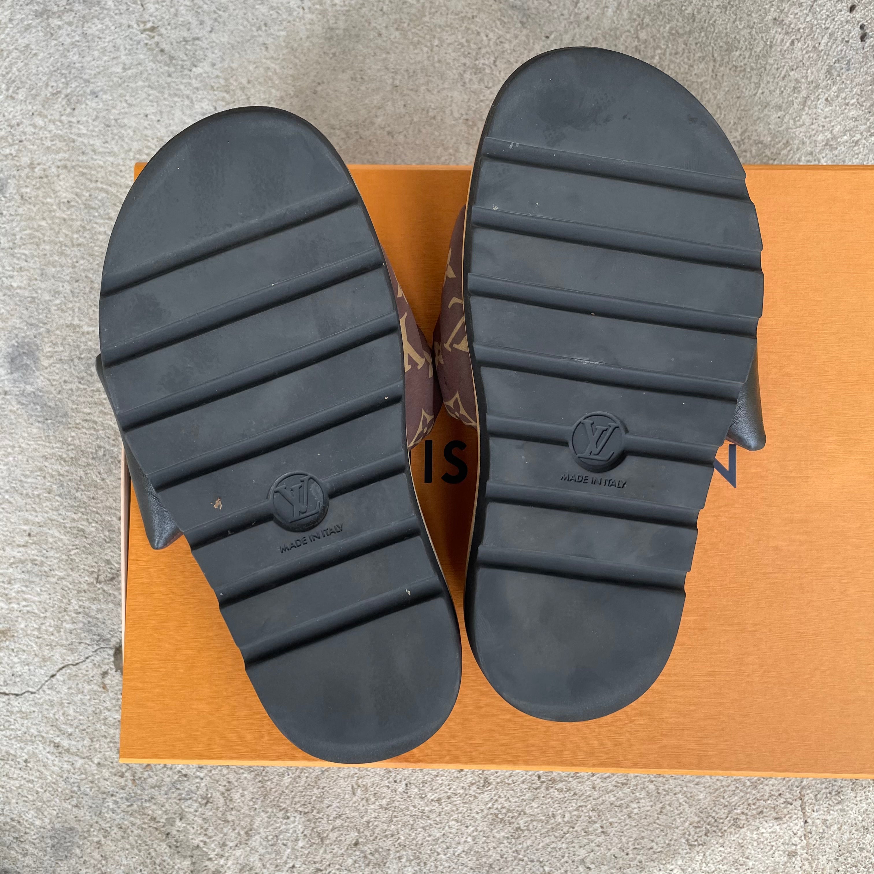 Louis Vuitton Pillow Slides - For Sale on 1stDibs