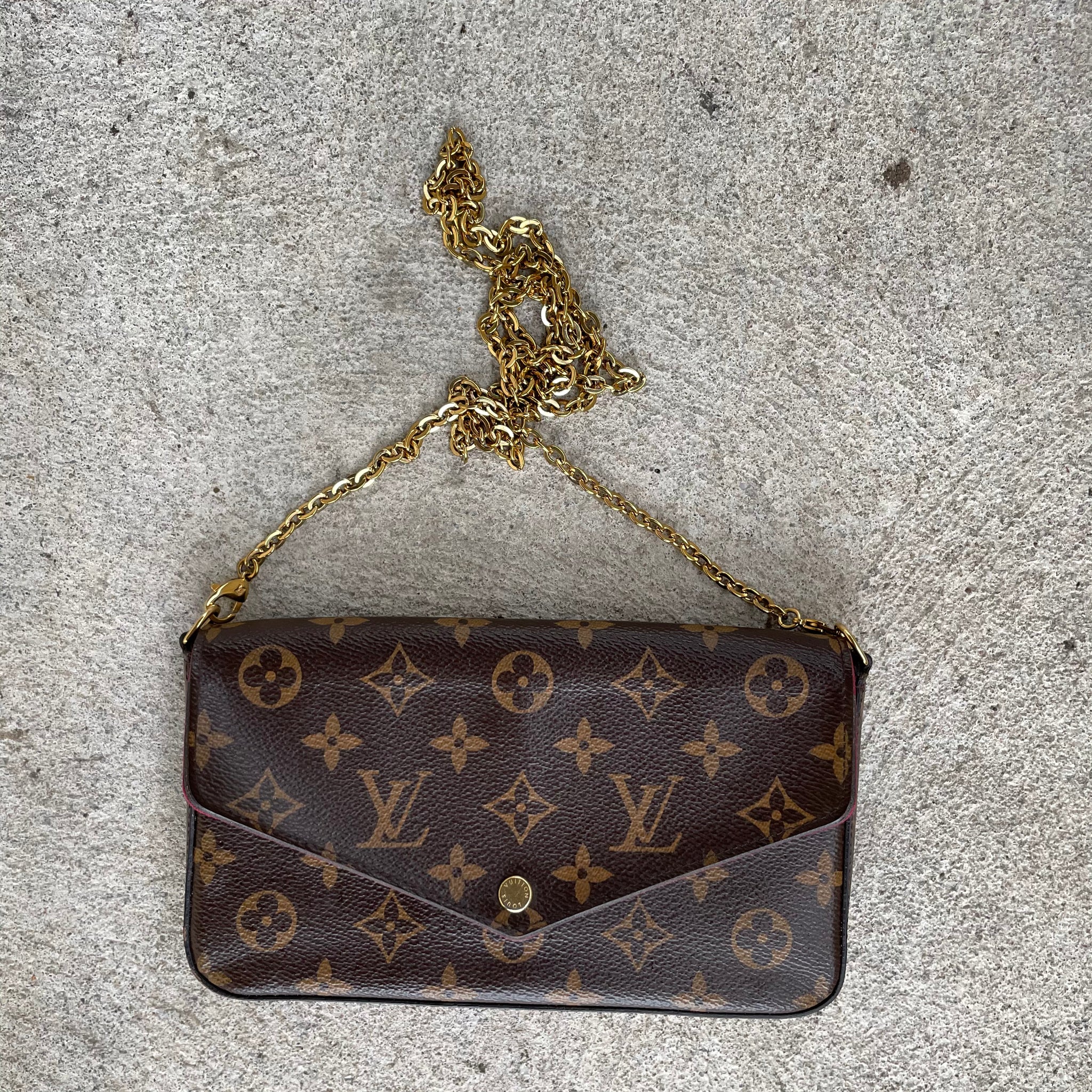 Louis Vuitton Félicie Pochette Monogram Bag
