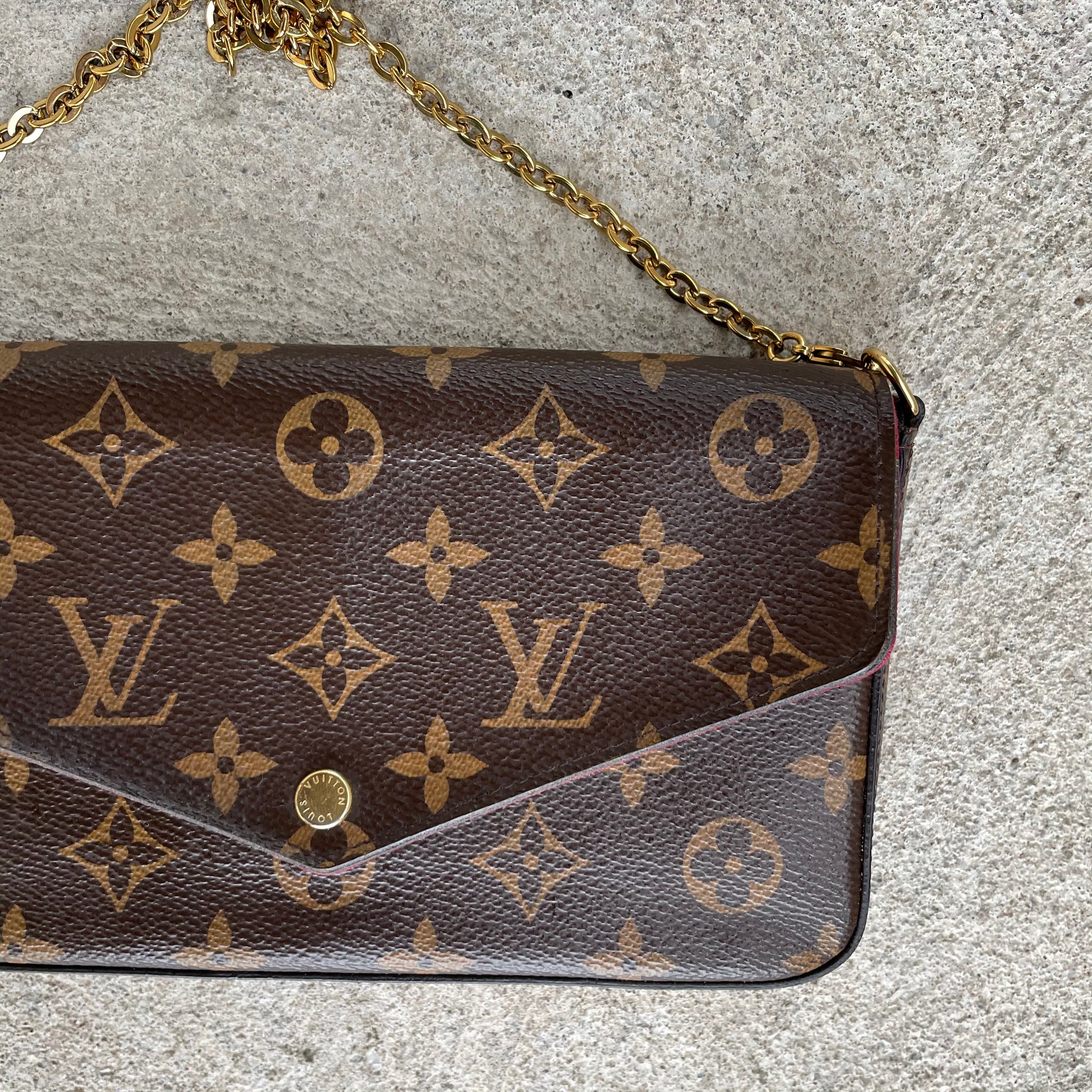 Louis Vuitton Félicie Pochette Monogram Bag