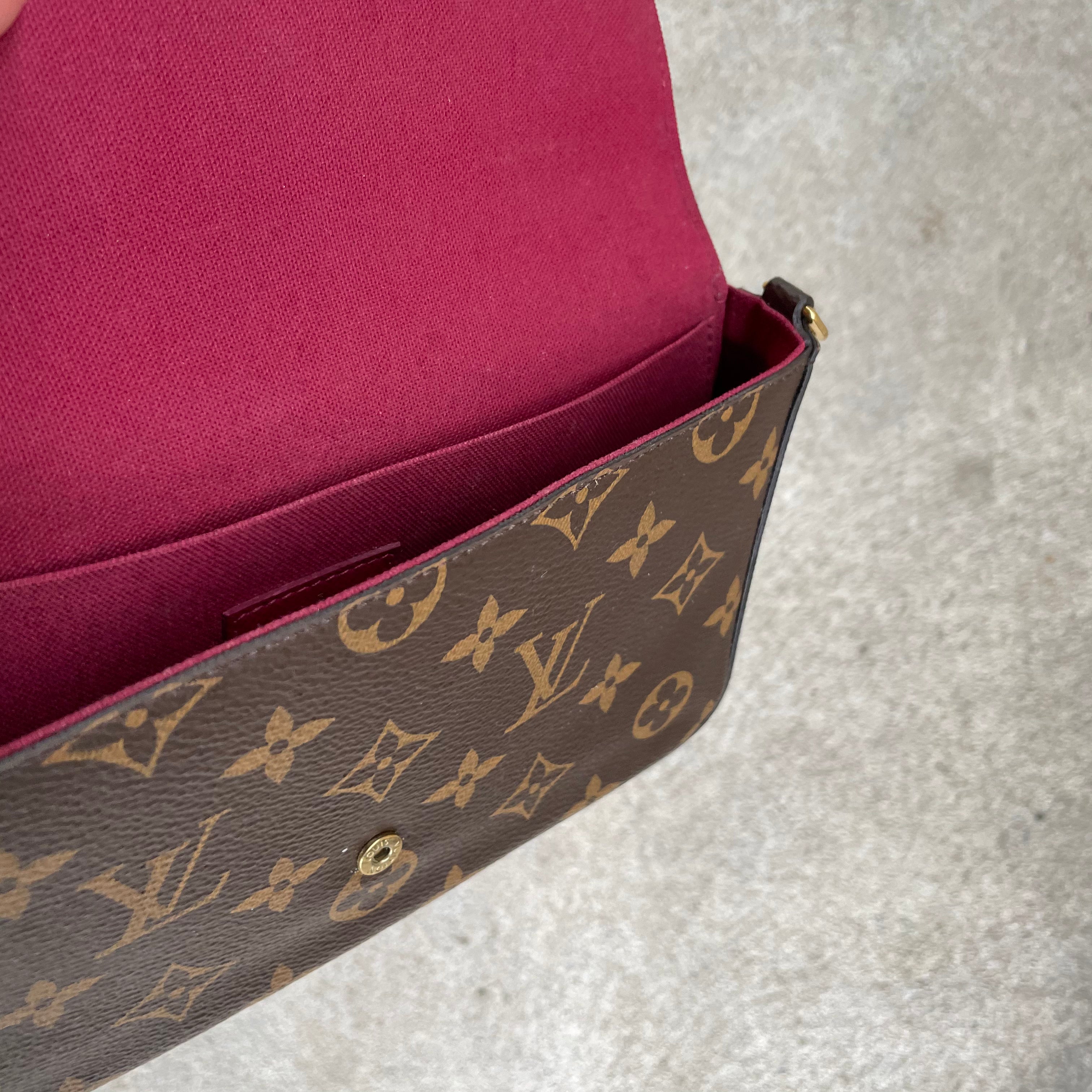 Louis Vuitton Felicie Monogram Canvas Crossbody Bag