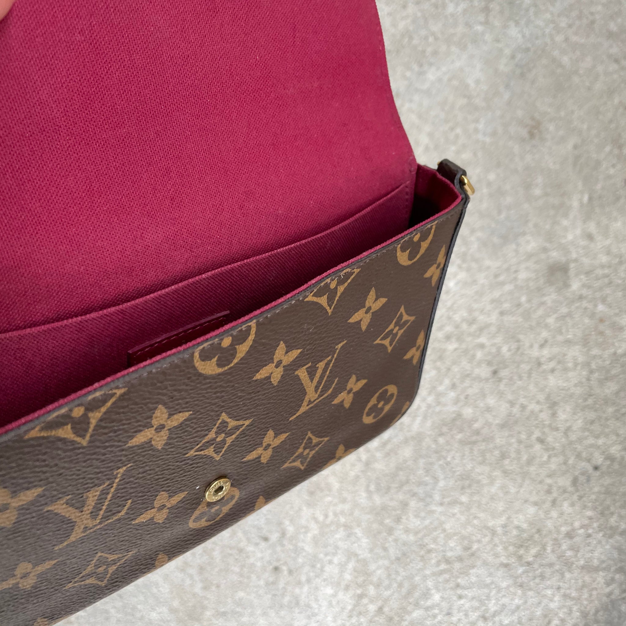 Louis Vuitton Félicie Pochette Monogram Bag