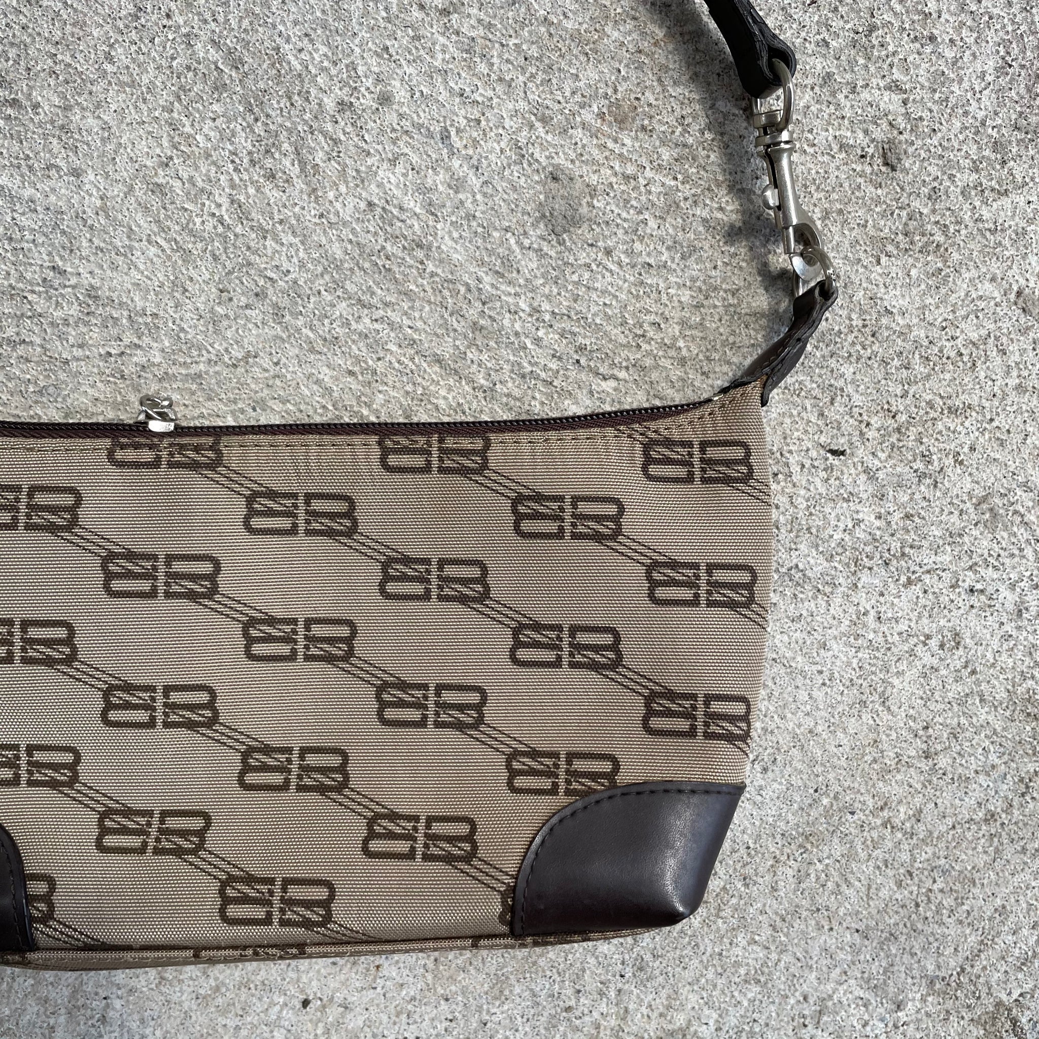 Balenciaga BB Logo Vintage Baguette Bag