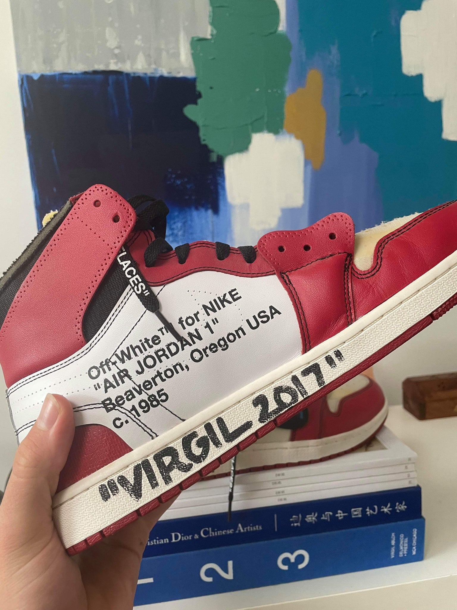 Jordan 1 Retro High Off-White Chicago (Signed by Virgil Abloh)