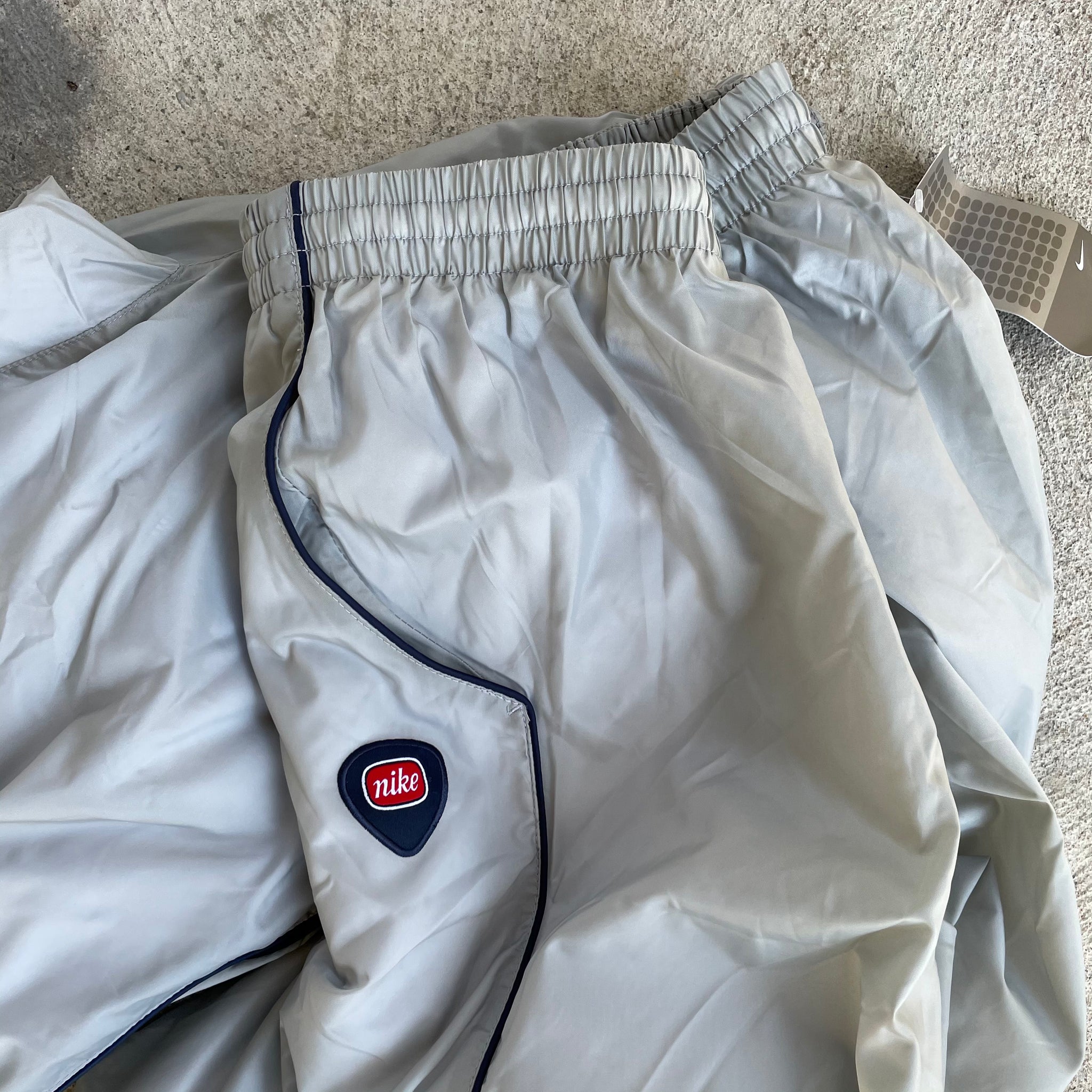 Vintage Nike Grey Track Pant Small Deadstock