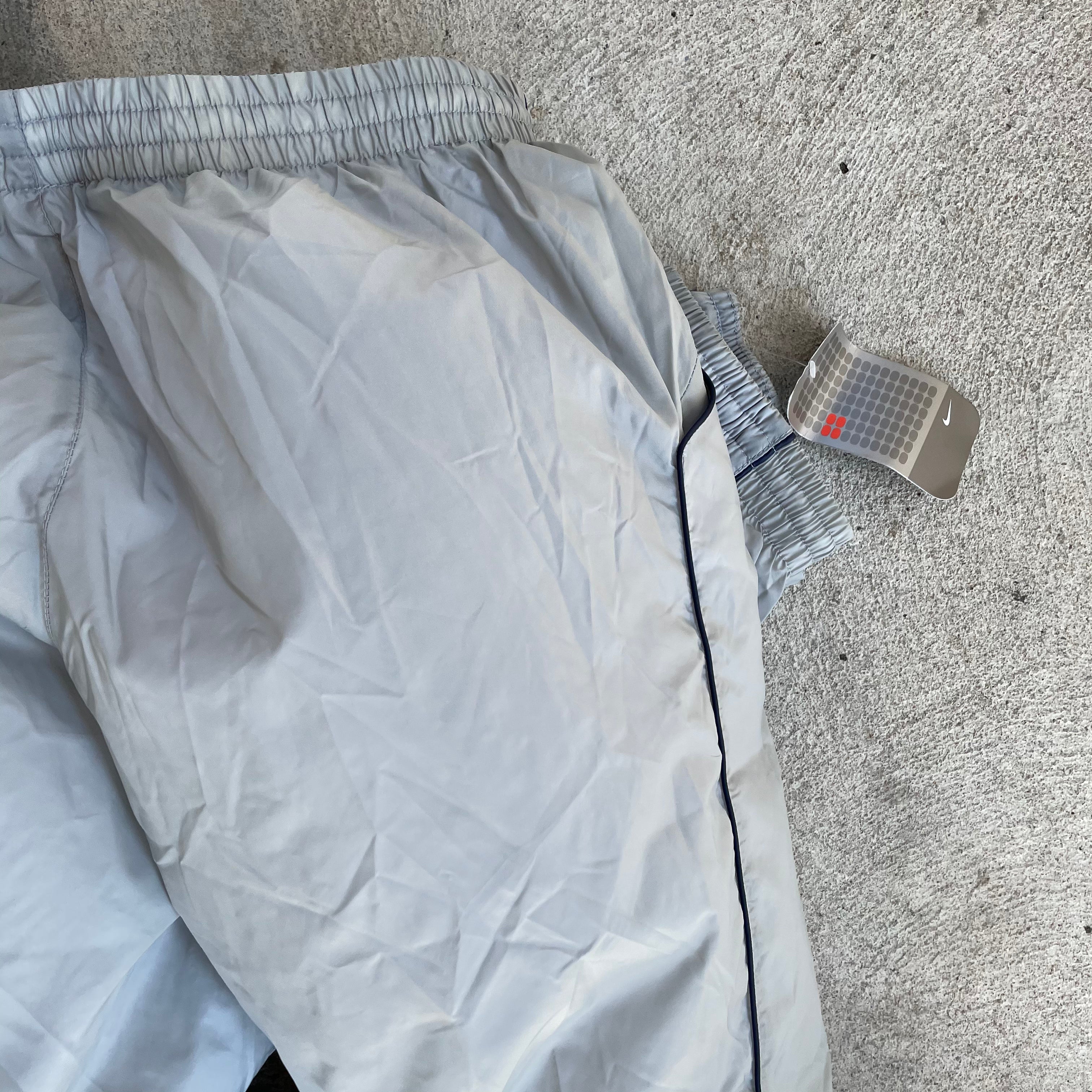 Vintage Nike Grey Track Pant Small Deadstock