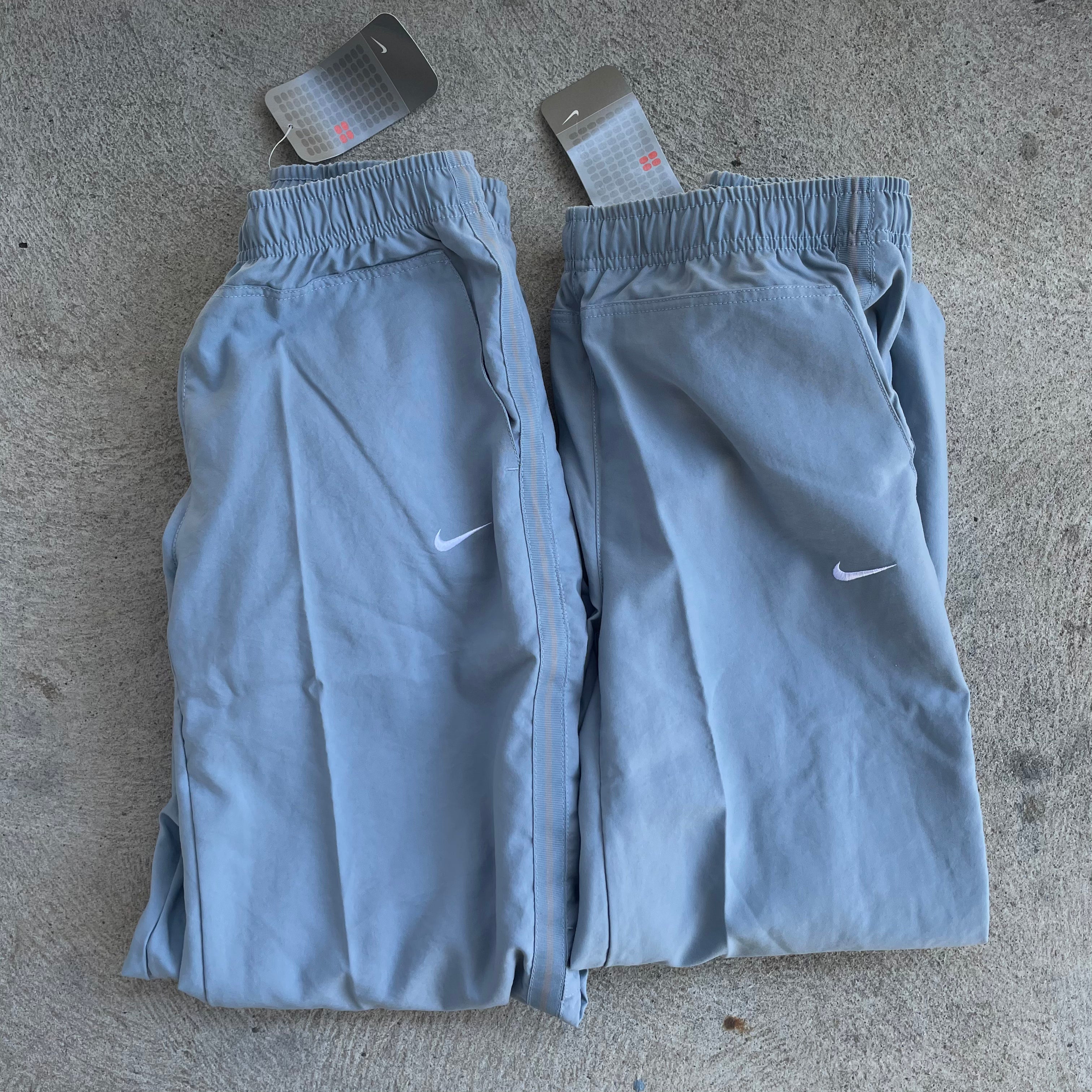 Vintage Nike Ice Blue Track Pant XS Deadstock