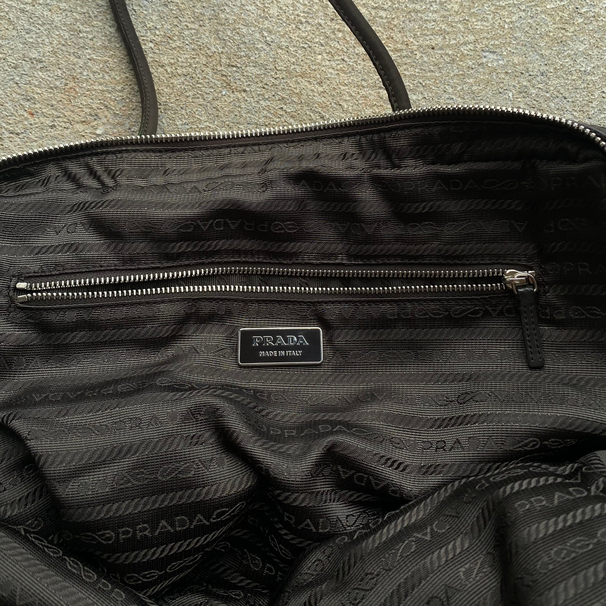 Prada Nylon Chocolate Brown Carry Bag (2020)