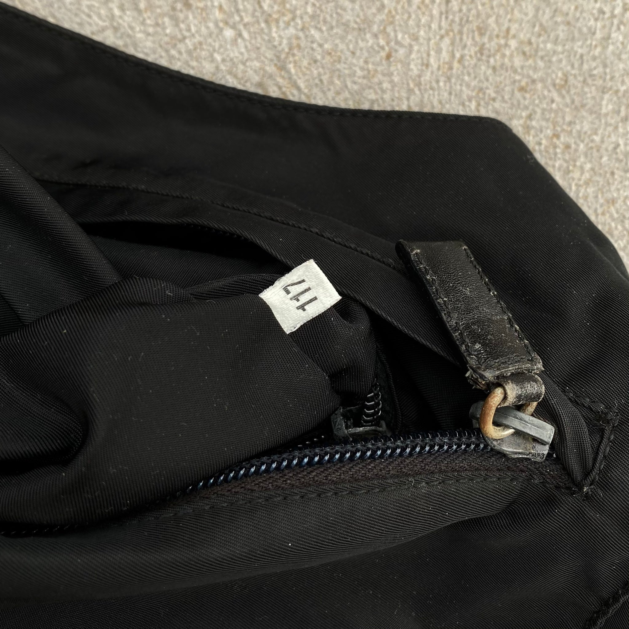 Prada Nylon Black Large Side Bag