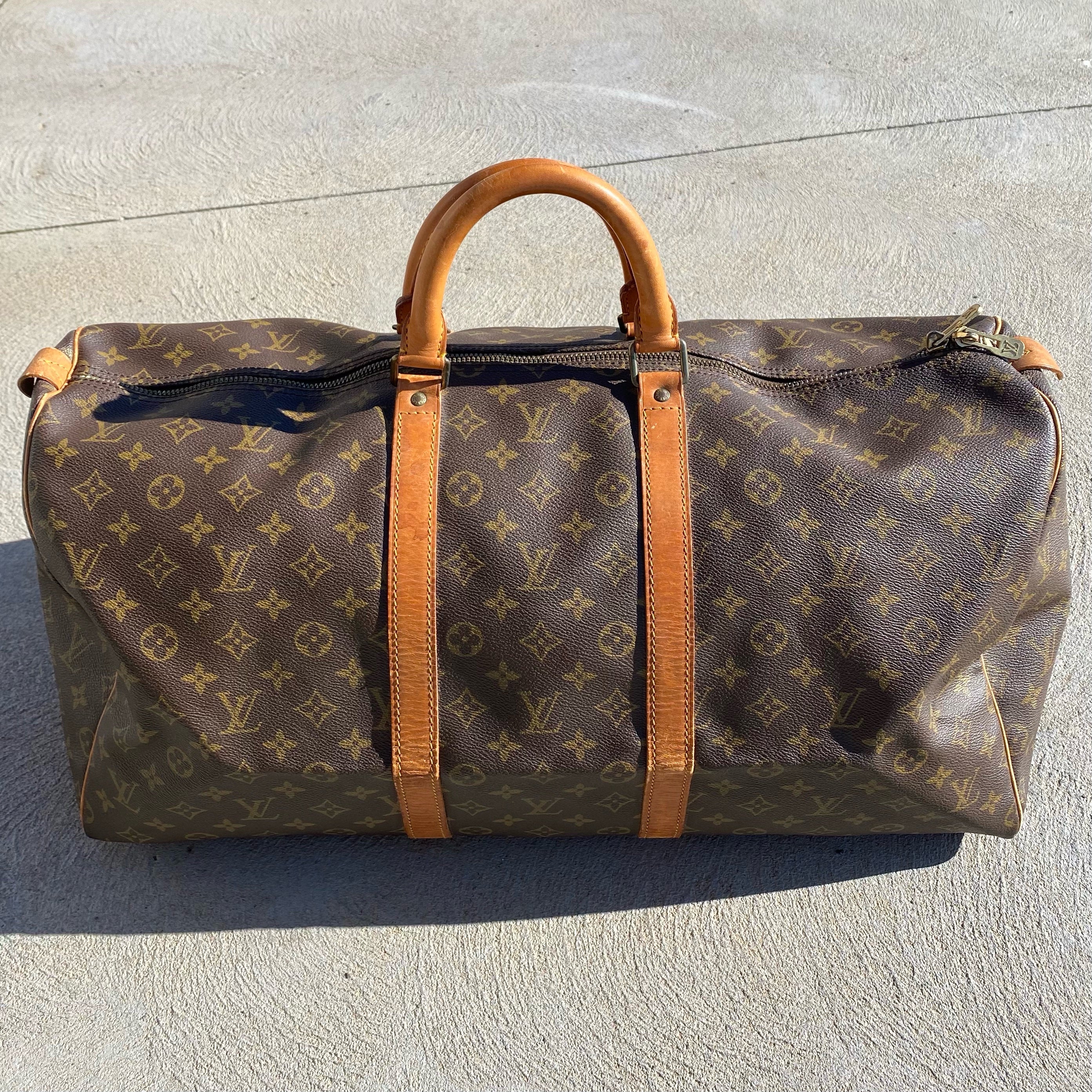 Louis Vuitton Vintage Monogram Keepall 55 (1985) – Curated by Charbel