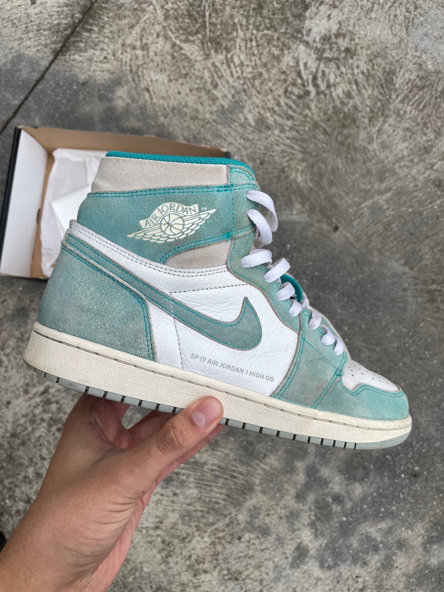 Nike Jordan 1 Retro High Turbo Green US10