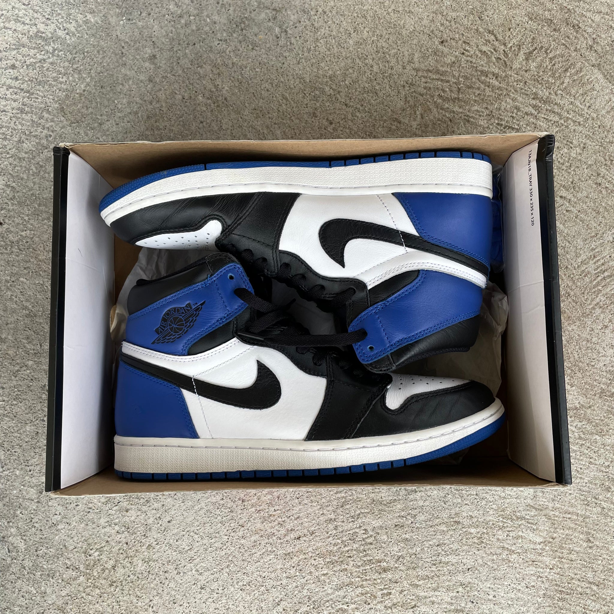 Nike Air Jordan 1 Retro High OG Fragment US10.5 – Curated by Charbel