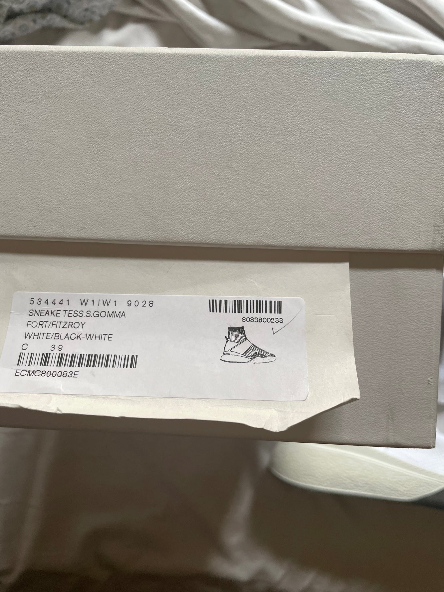 Stella McCartney Sock Sneaker Size 39
