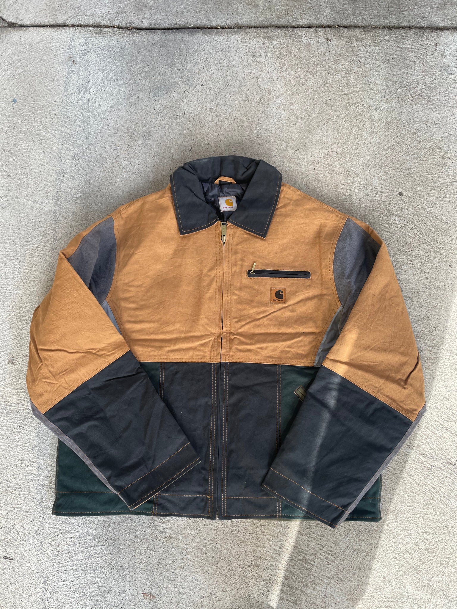 Carhartt Reworked Jacket Quilt Lined Large