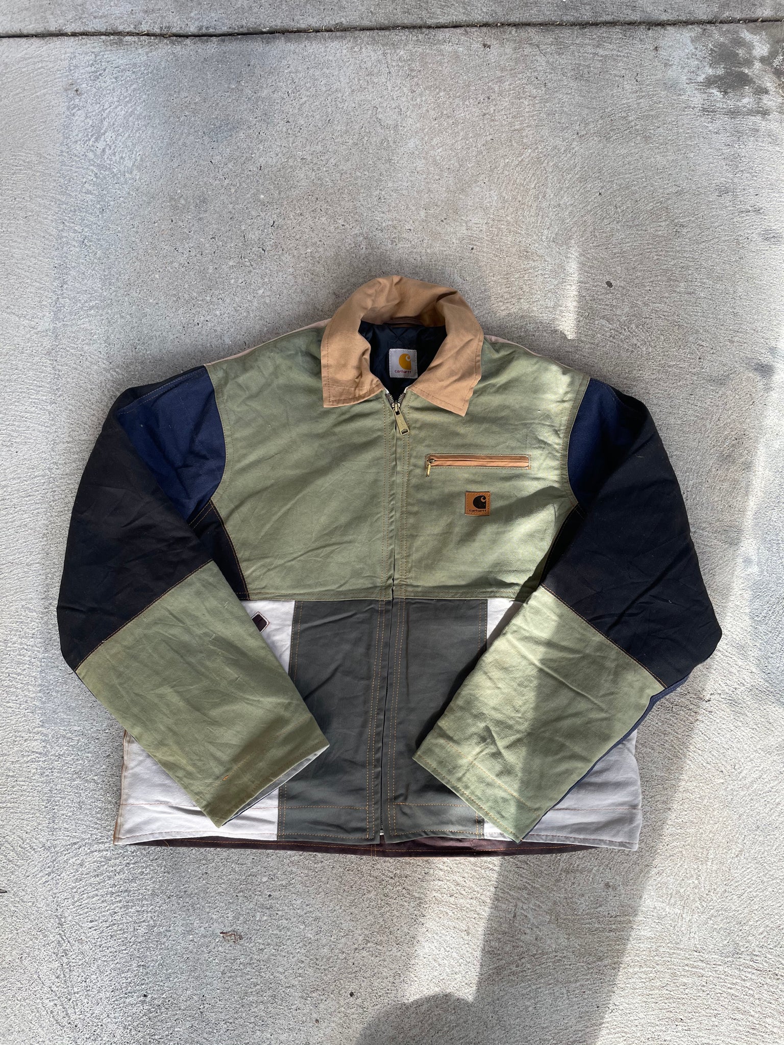 Carhartt Reworked Jacket Quilt Lined Large