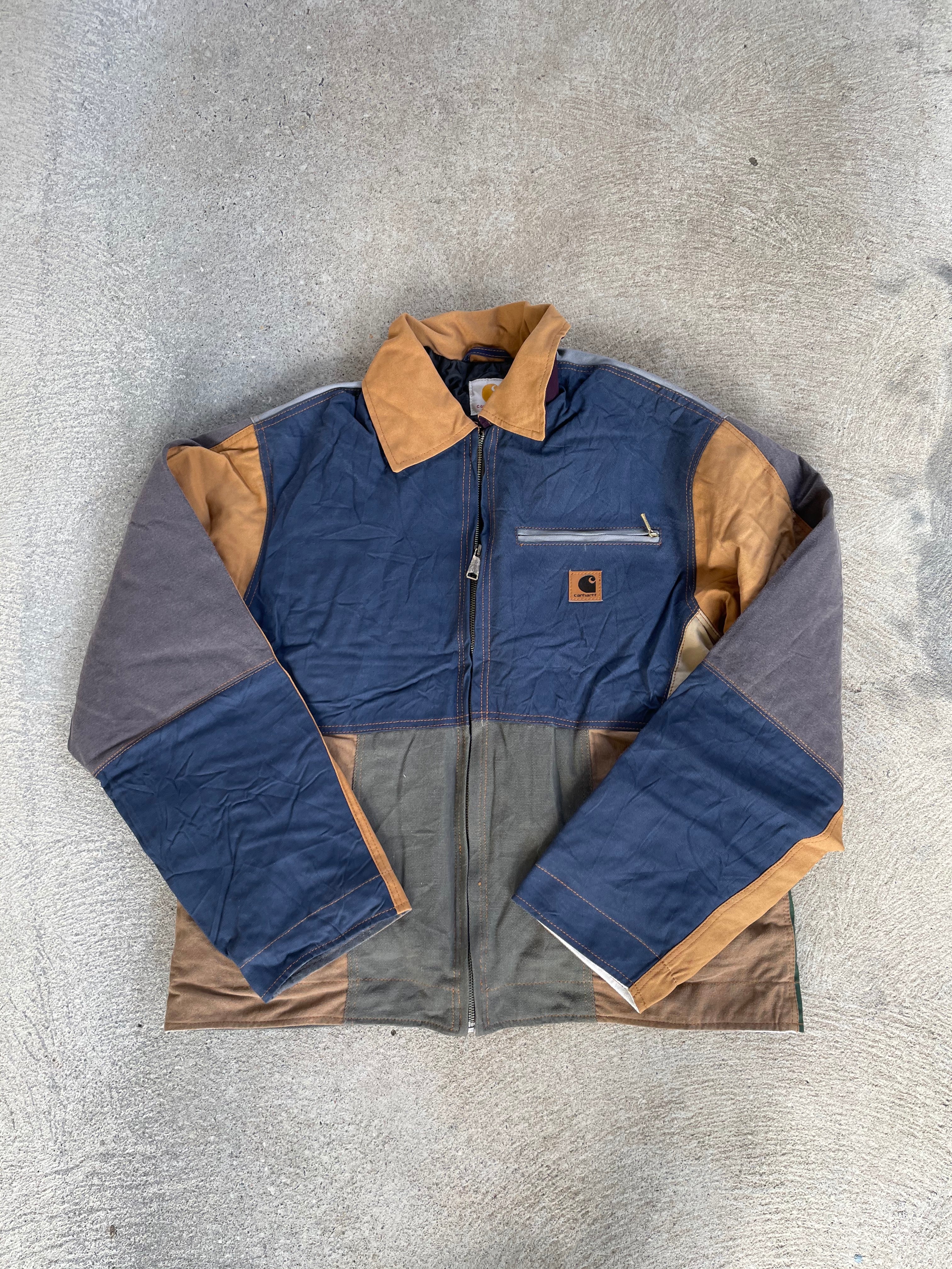 Carhartt Reworked Jacket Quilt Lined Medium
