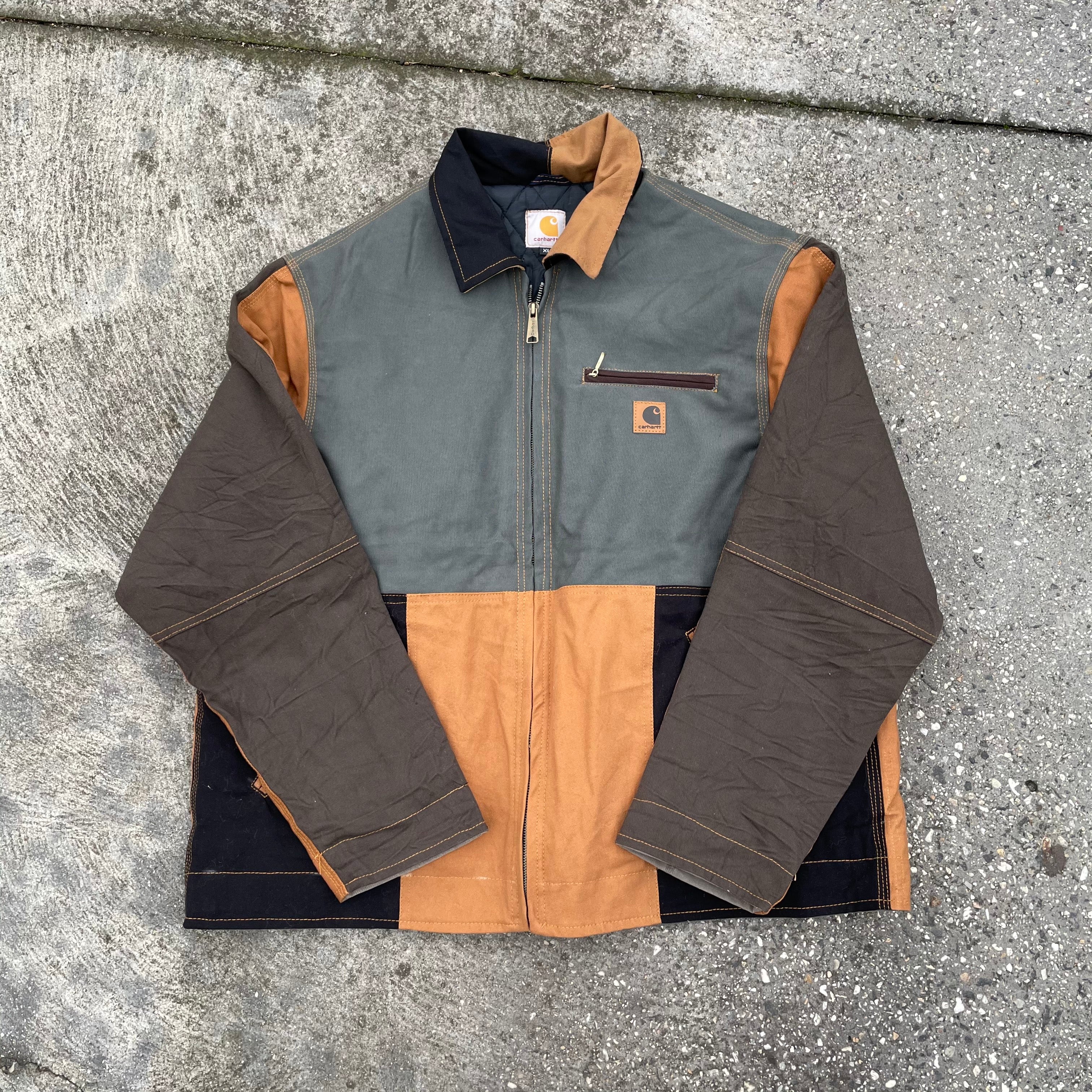 Carhartt Reworked Jacket Quilt Lined X-Large