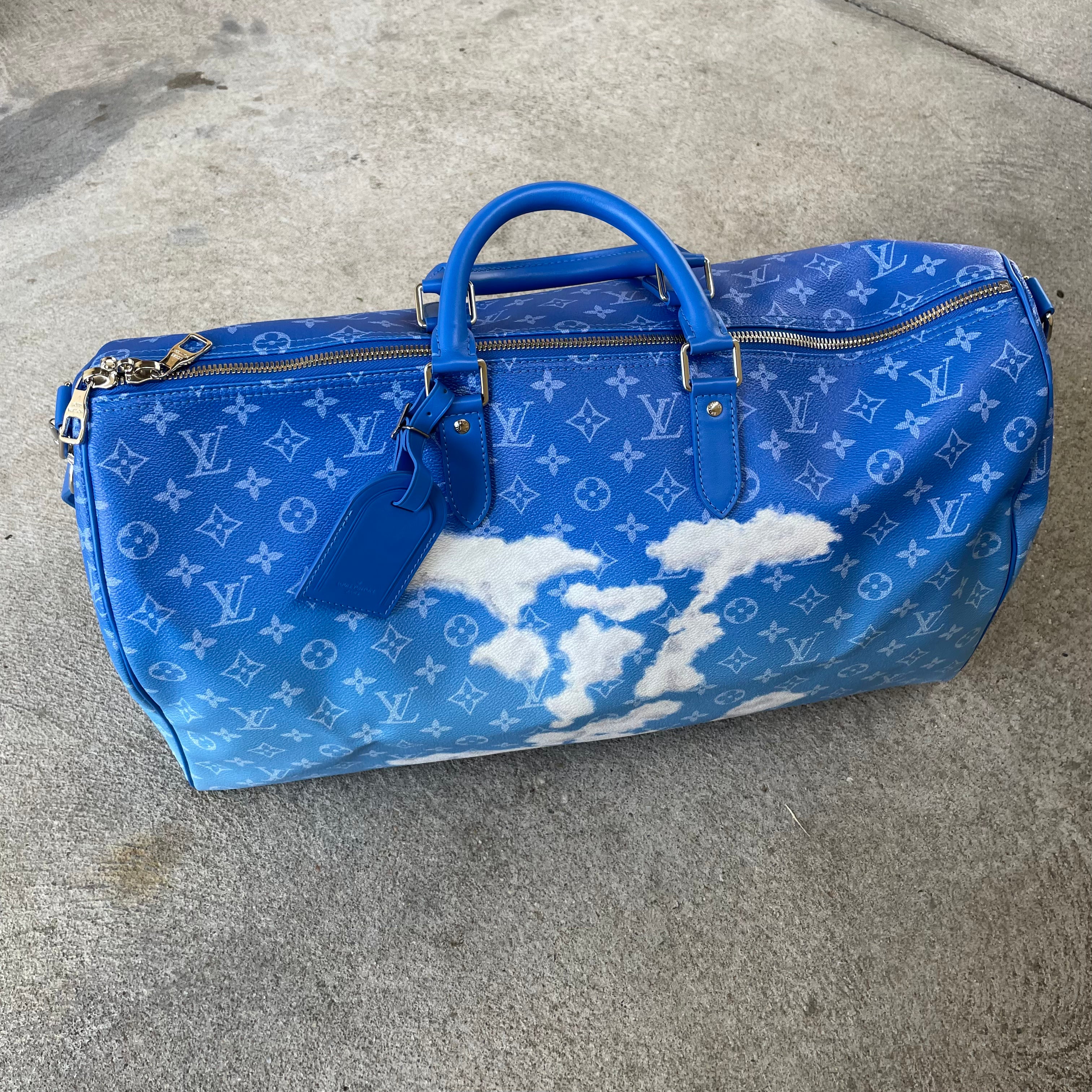 Louis Vuitton Virgil Abloh Monogram Cloud Keepall 50 – Curated by Charbel