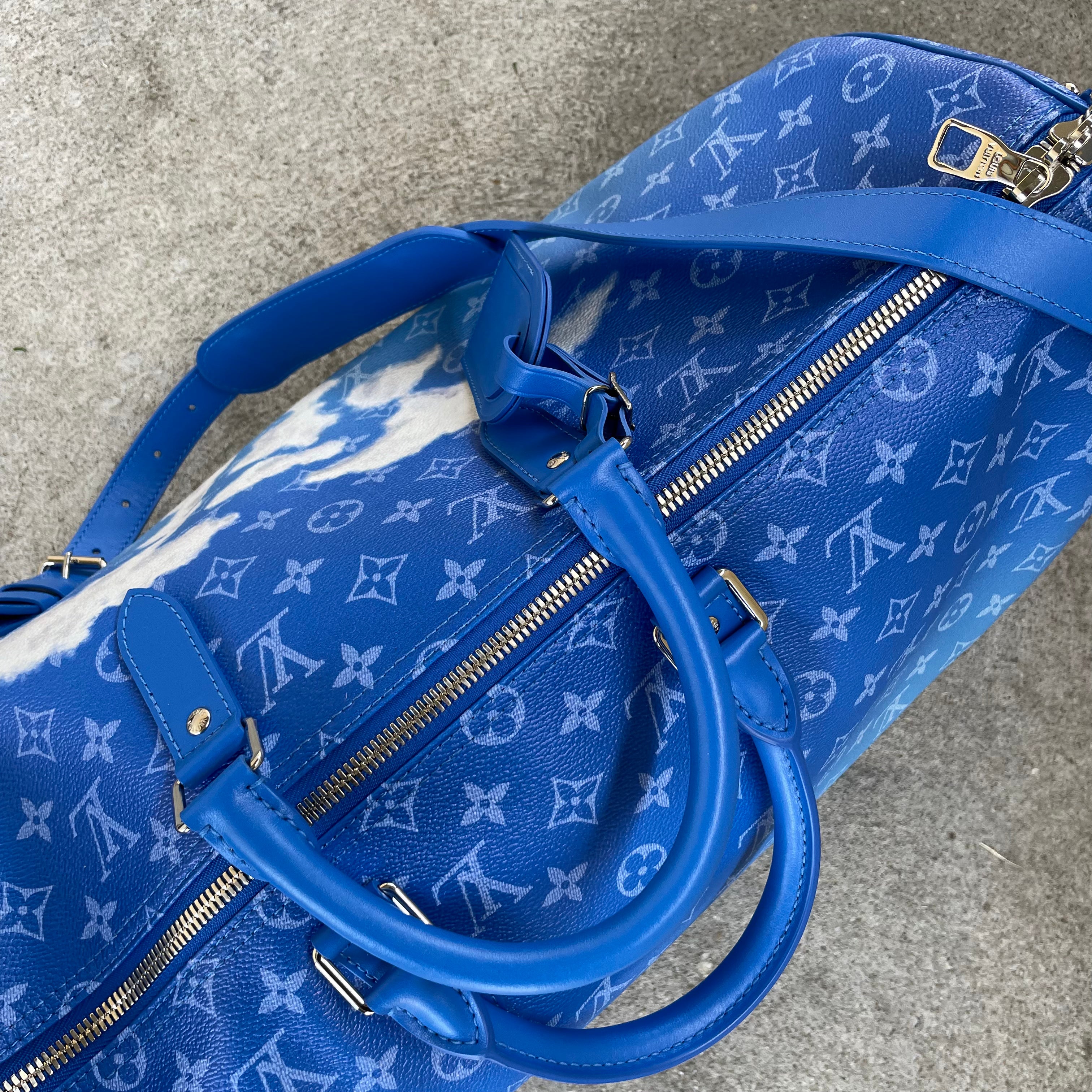 Louis Vuitton Virgil Abloh Monogram Cloud Keepall 50 – Curated by Charbel
