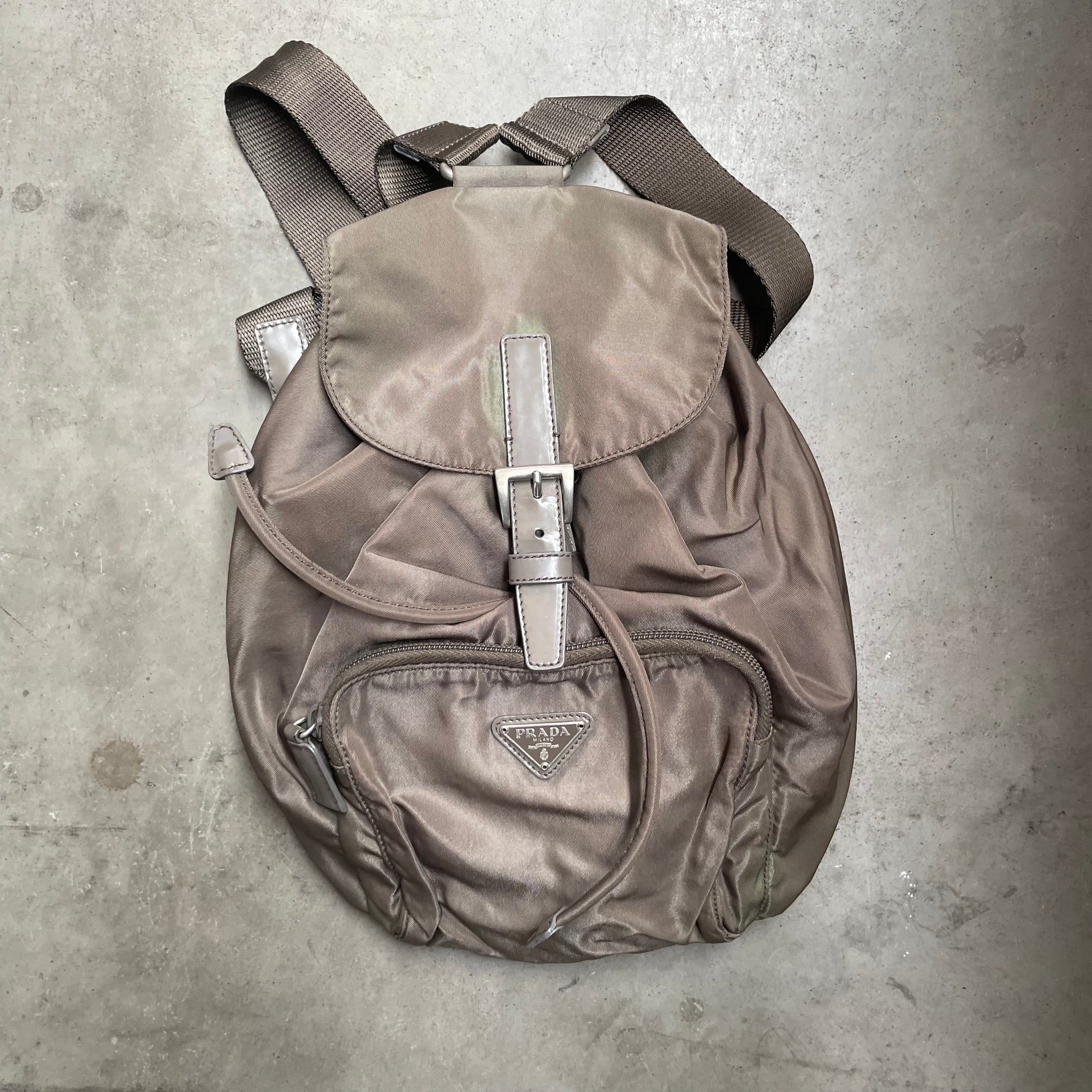 Prada Mini Back Pack Bag Nylon