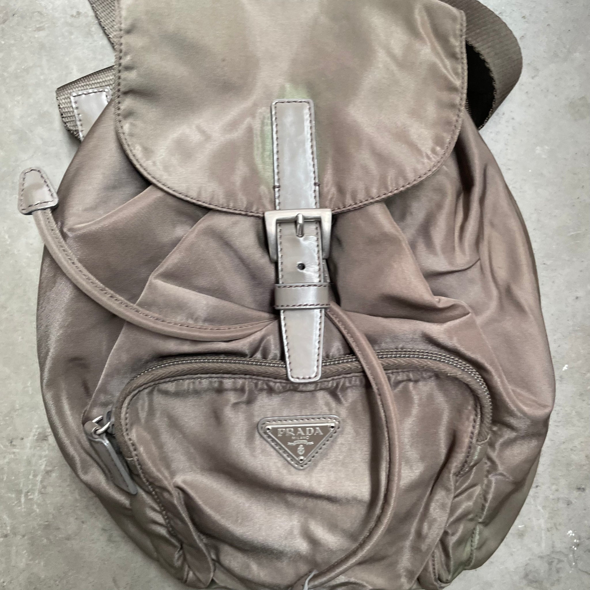 Prada Mini Back Pack Bag Nylon