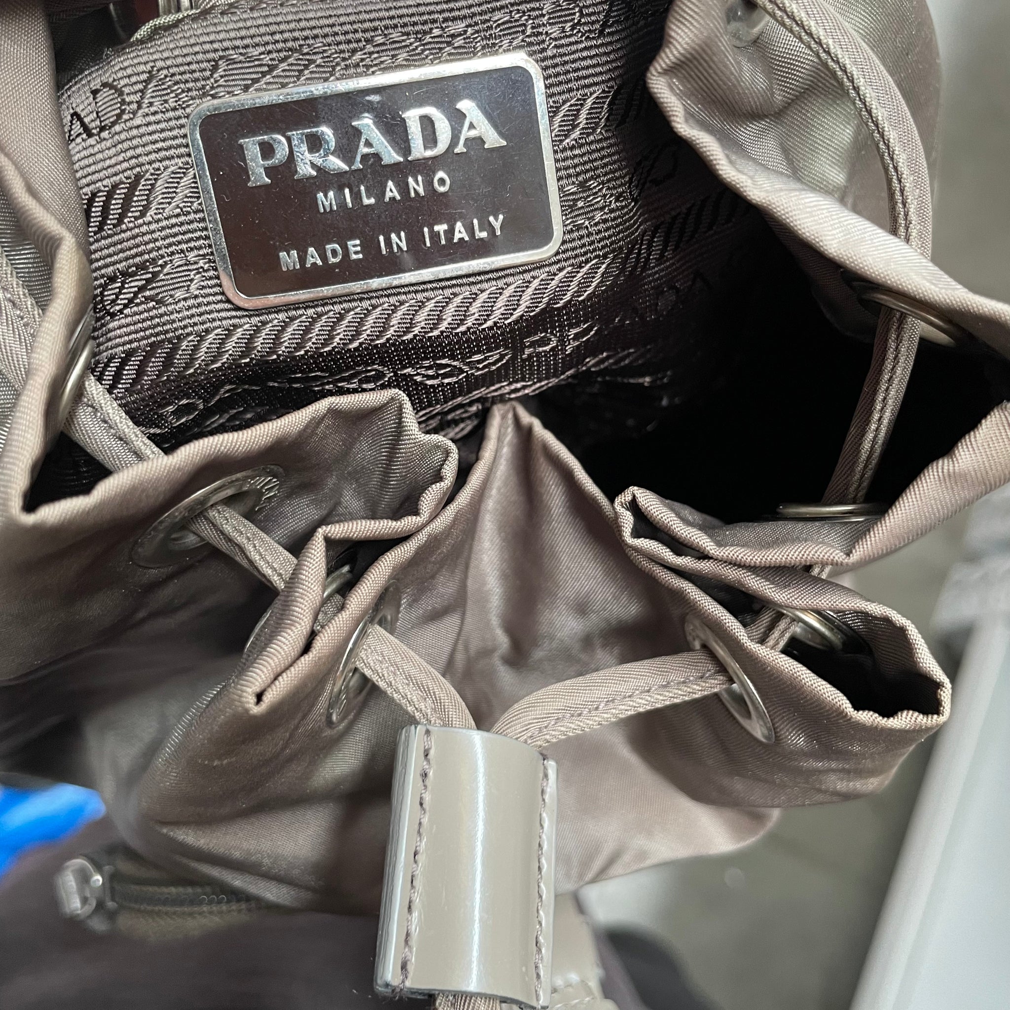 Prada Mini Back Pack Bag Nylon