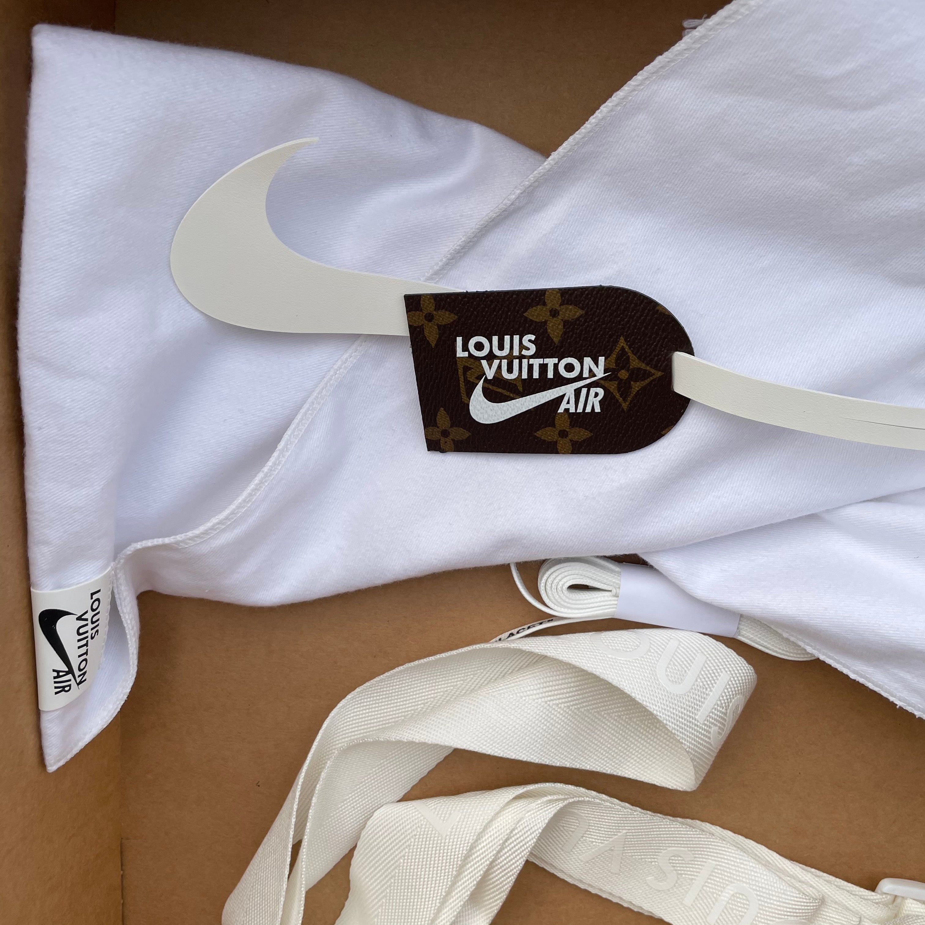 Louis Vuitton Nike Air Force 1 Mid White 2022 (US8.5) – Curated by