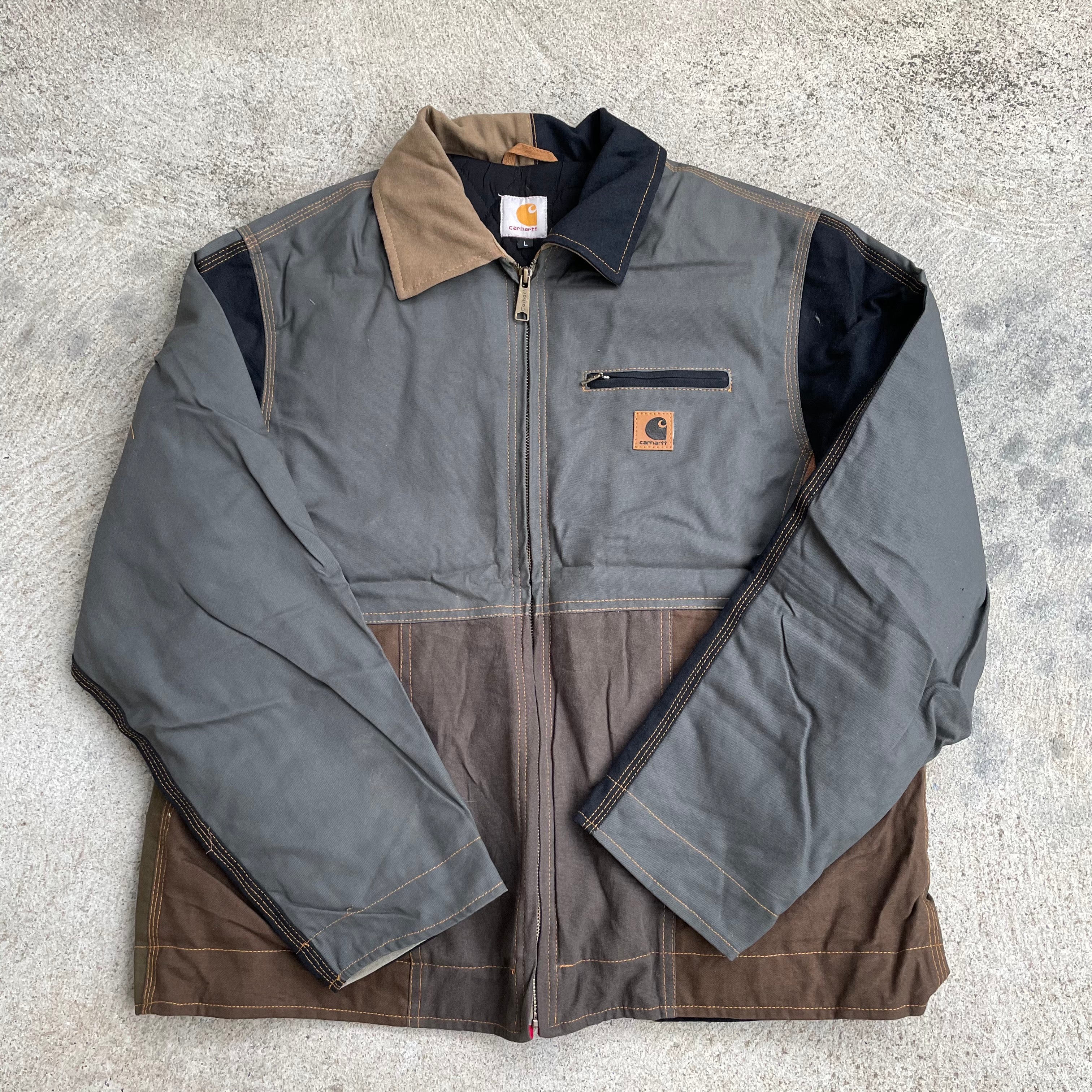 Carhartt Reworked Jacket Quilt Lined Large