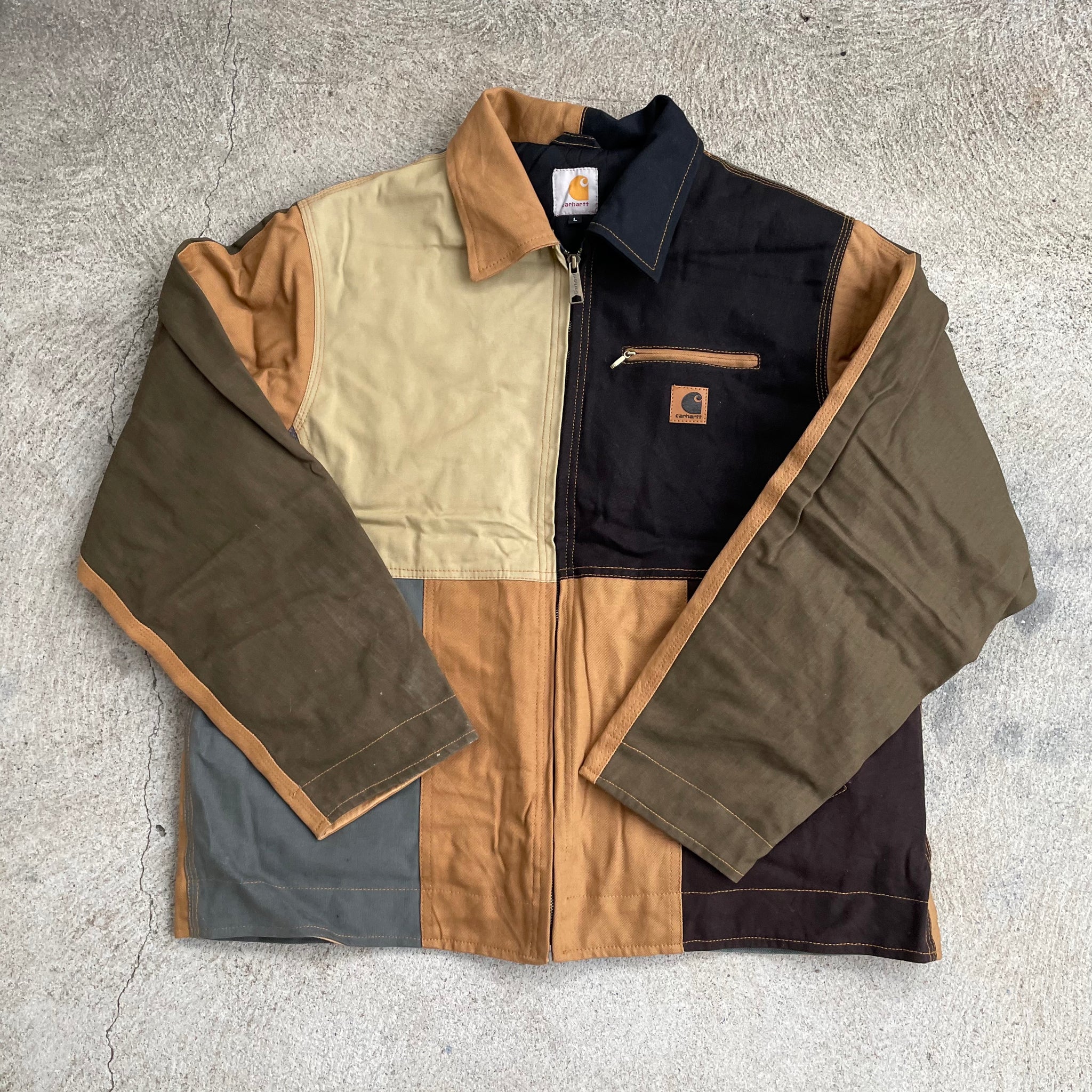 Carhartt Reworked Jacket Quilt Lined Large