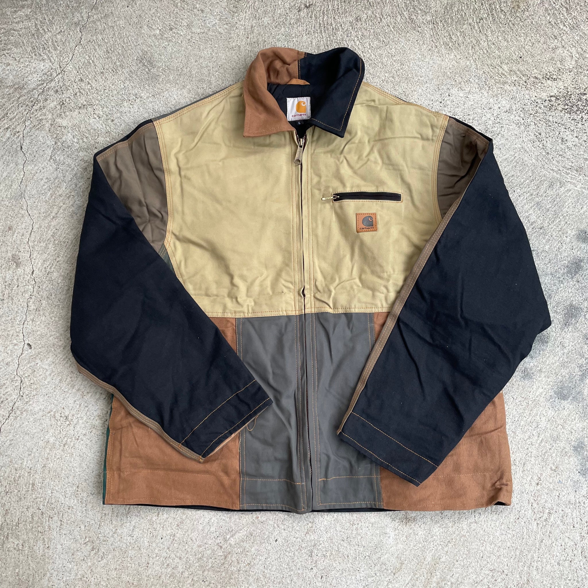 Carhartt Reworked Jacket Quilt Lined Large