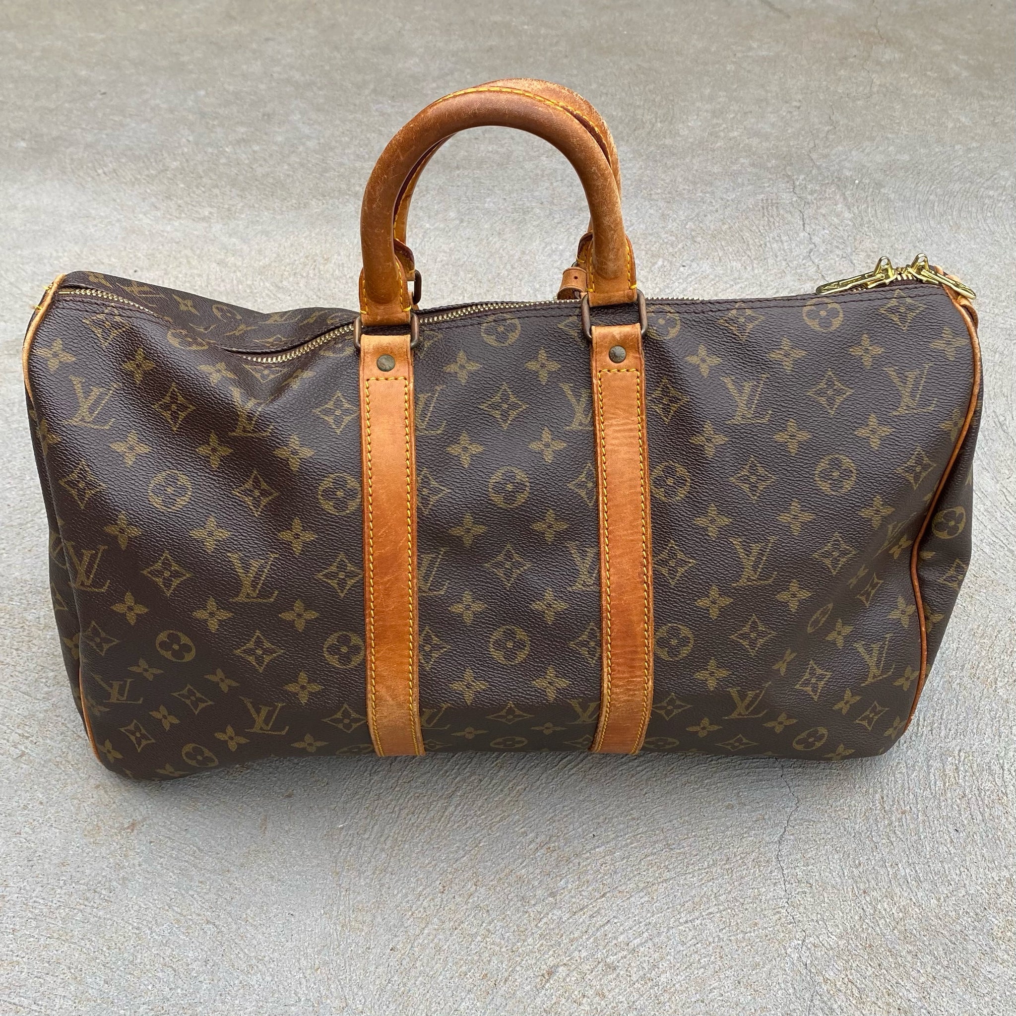 Vintage Louis Vuitton Monogram Keepall 45 Duffel Bag (1994)