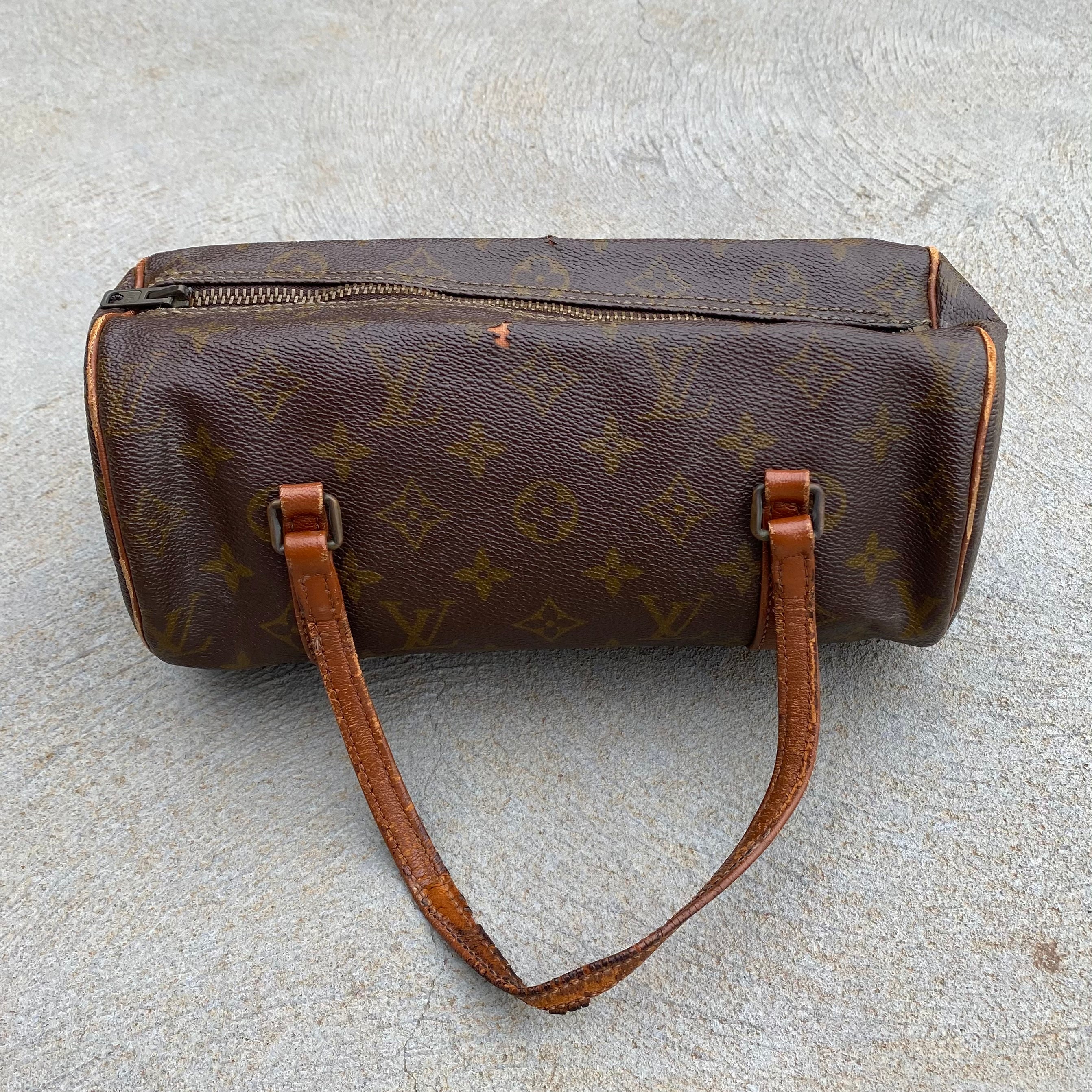 Vintage Early 80s Louis Vuitton Monogram Papillon Hand Bag – Curated by  Charbel