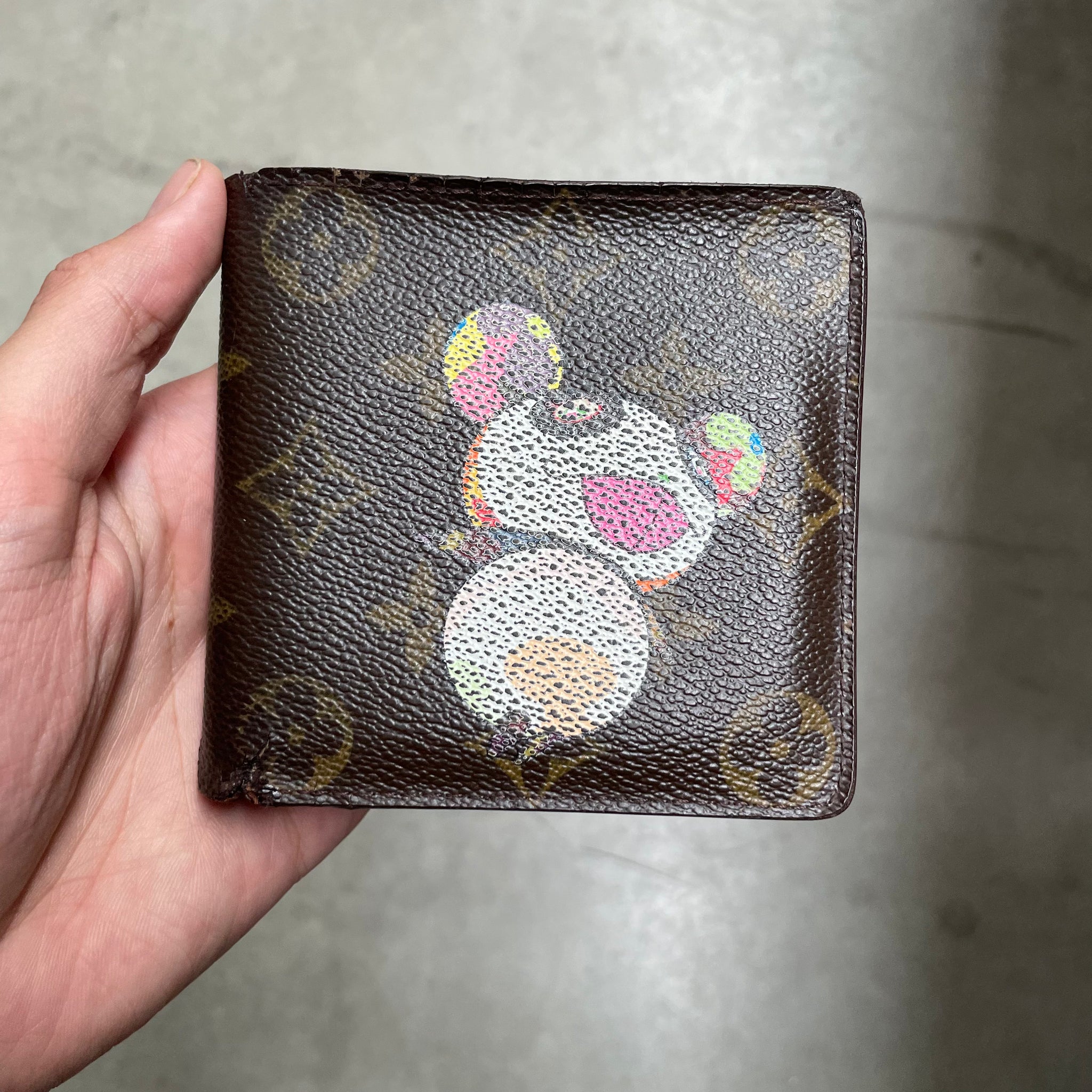 Louis Vuitton Takashi Murakami Panda Monogram Wallet