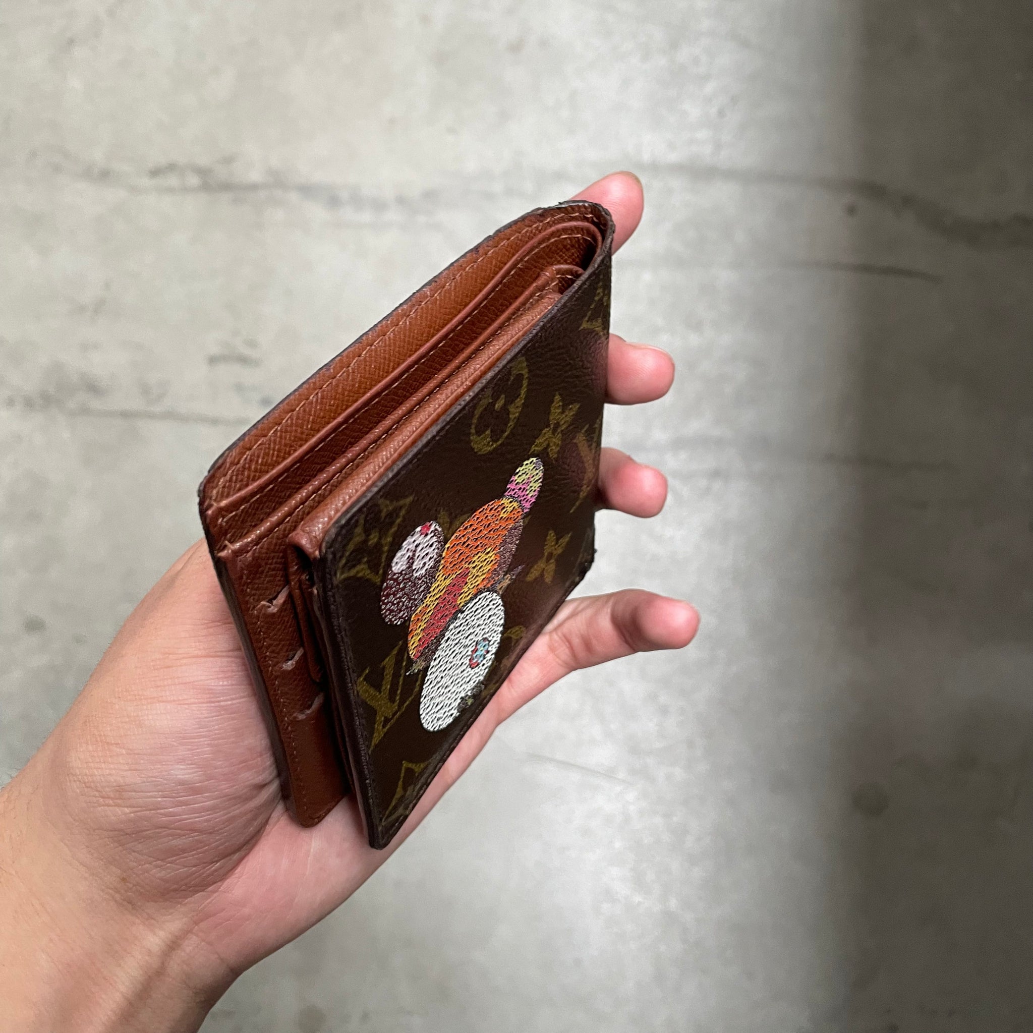 Louis Vuitton Takashi Murakami Panda Monogram Wallet