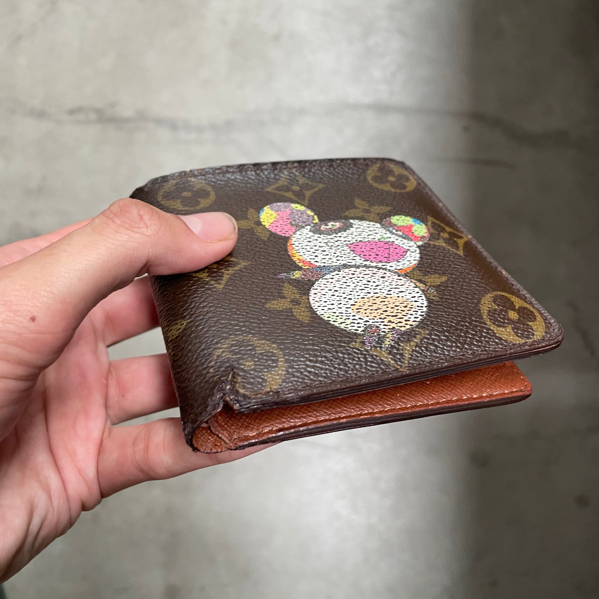 Louis Vuitton Takashi Murakami Panda Monogram Wallet