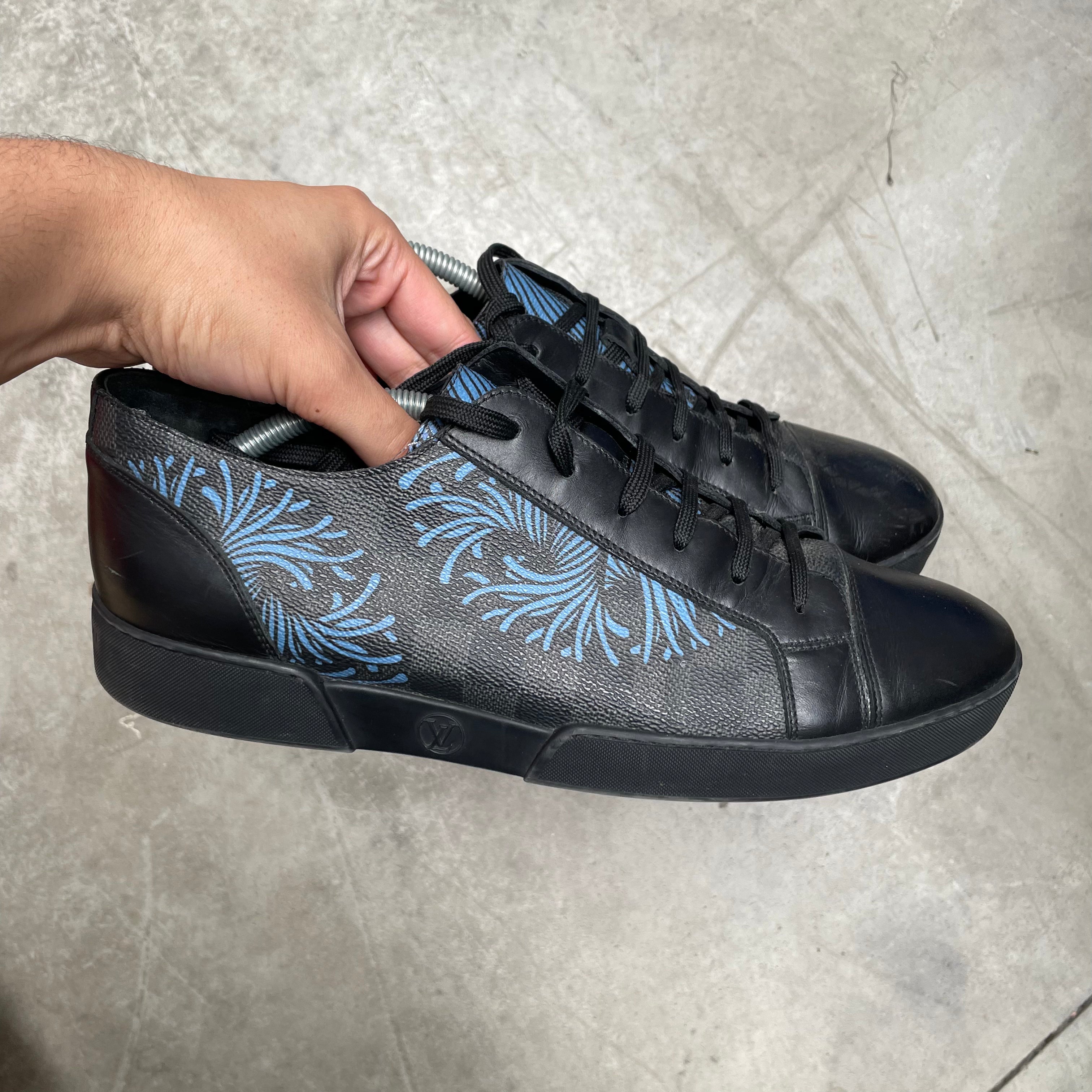 Louis Vuitton Christopher Nemeth Damier Graffiti Sneaker (fits