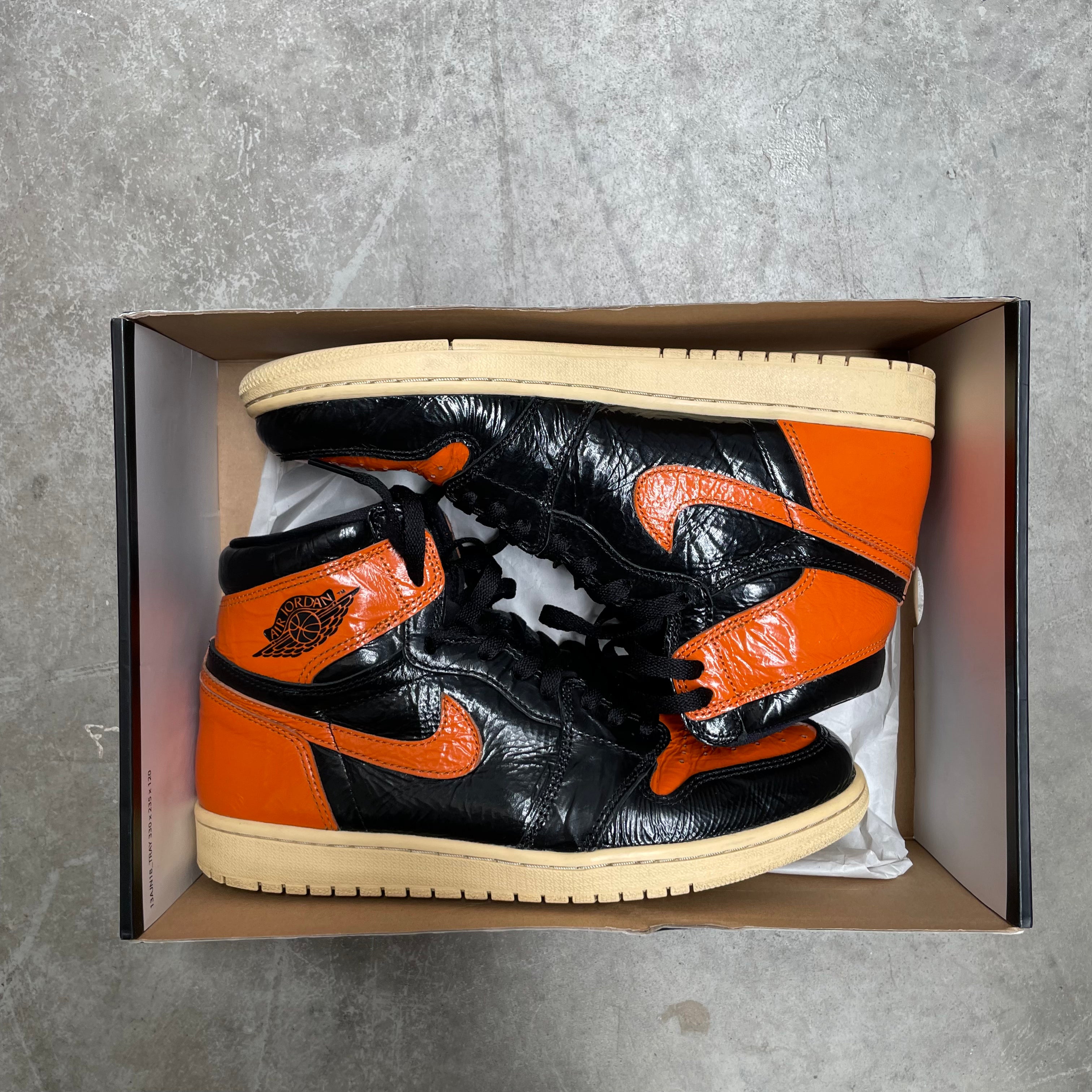 Air jordan 1 high 2025 og shattered backboard 3.0