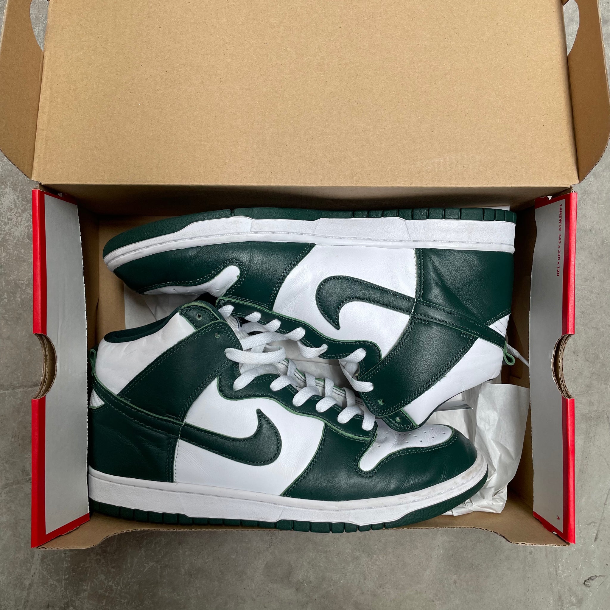 Nike Dunk High Spartan US11