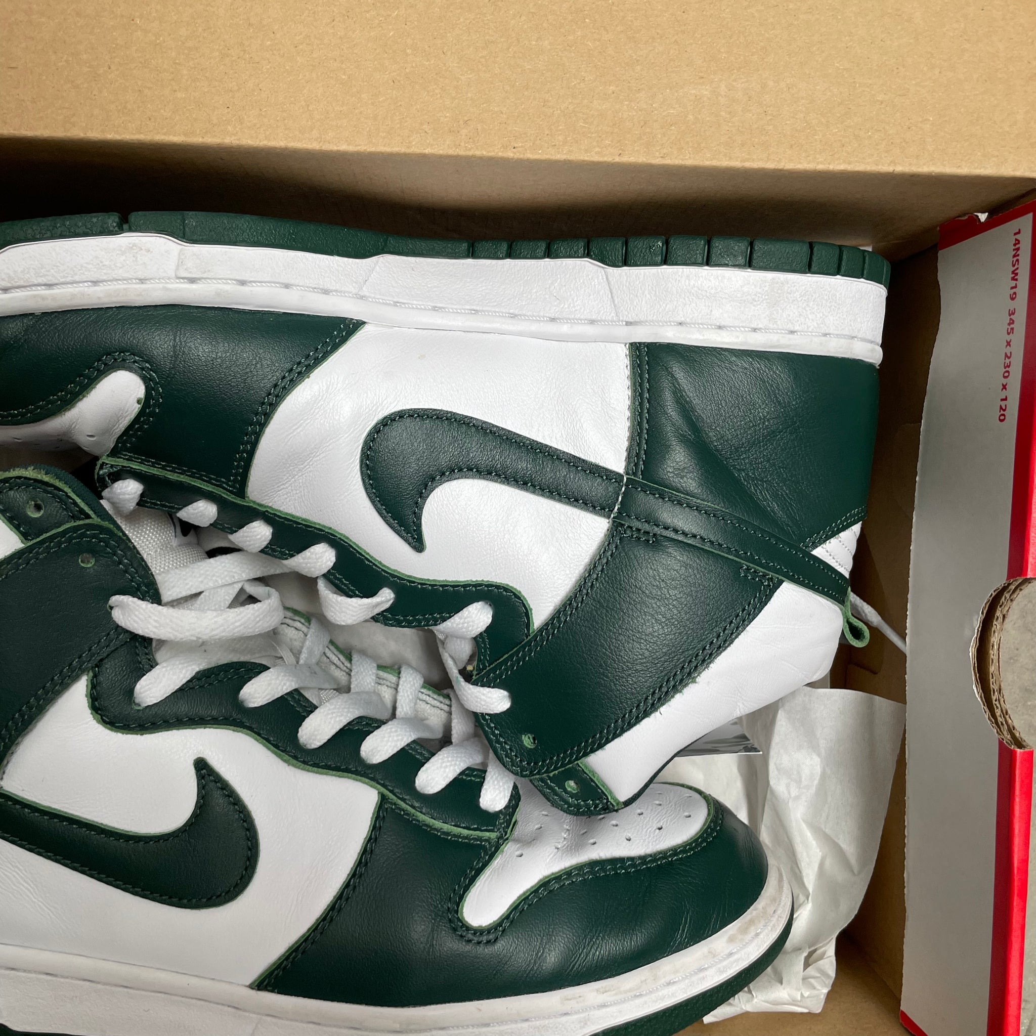 Nike Dunk High Spartan US11